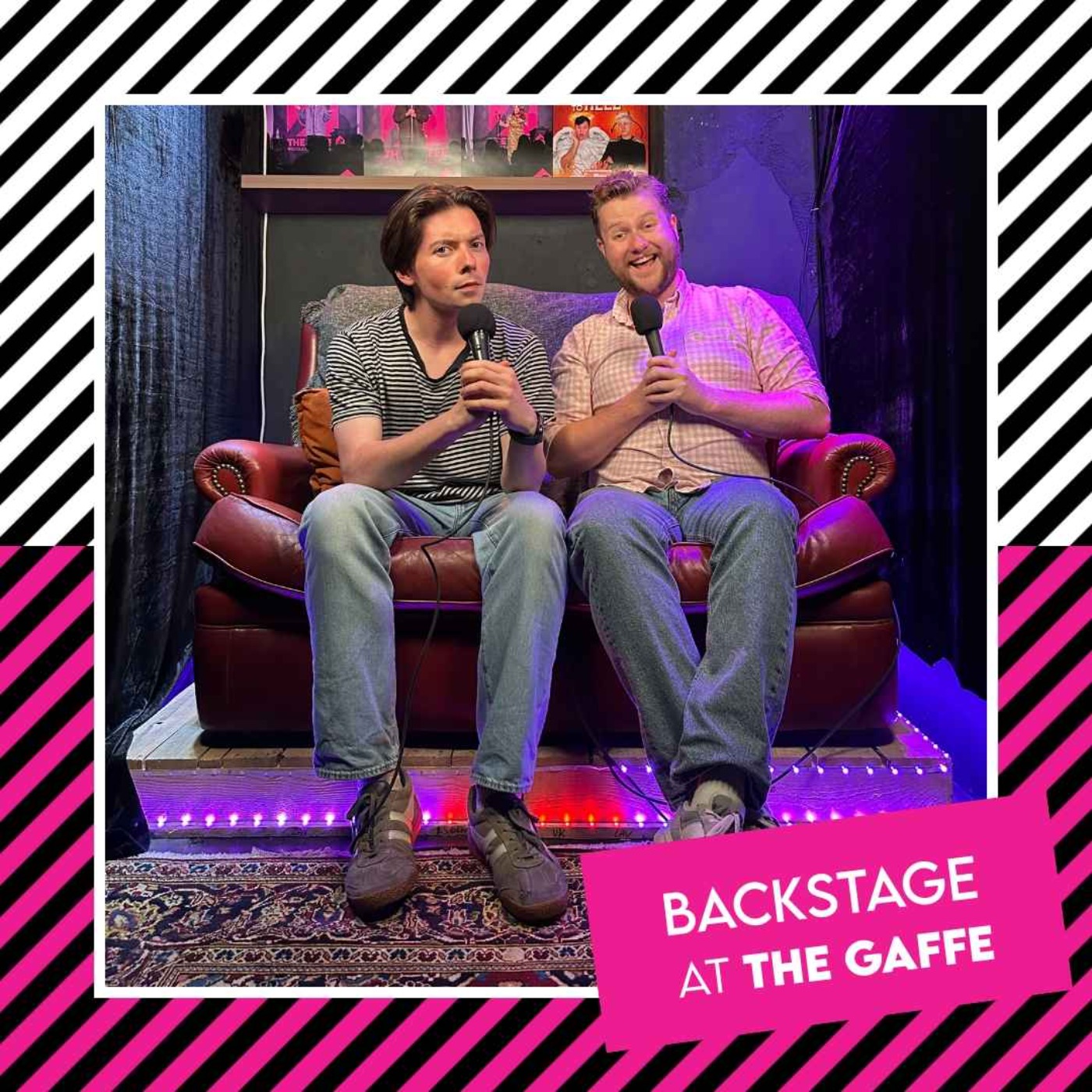Backstage at The Gaffe