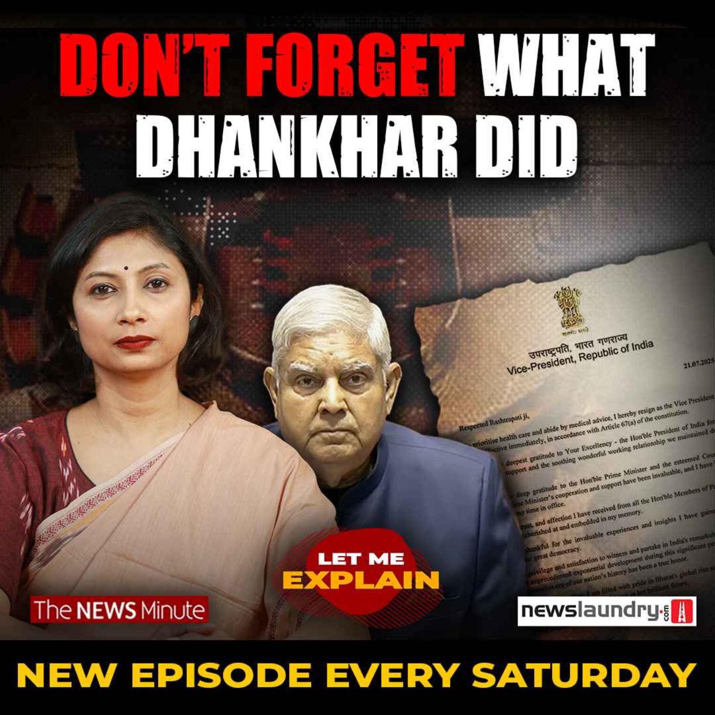 The Umpire who took sides: VP Dhankhar’s polarising legacy | LME 84 episode artwork