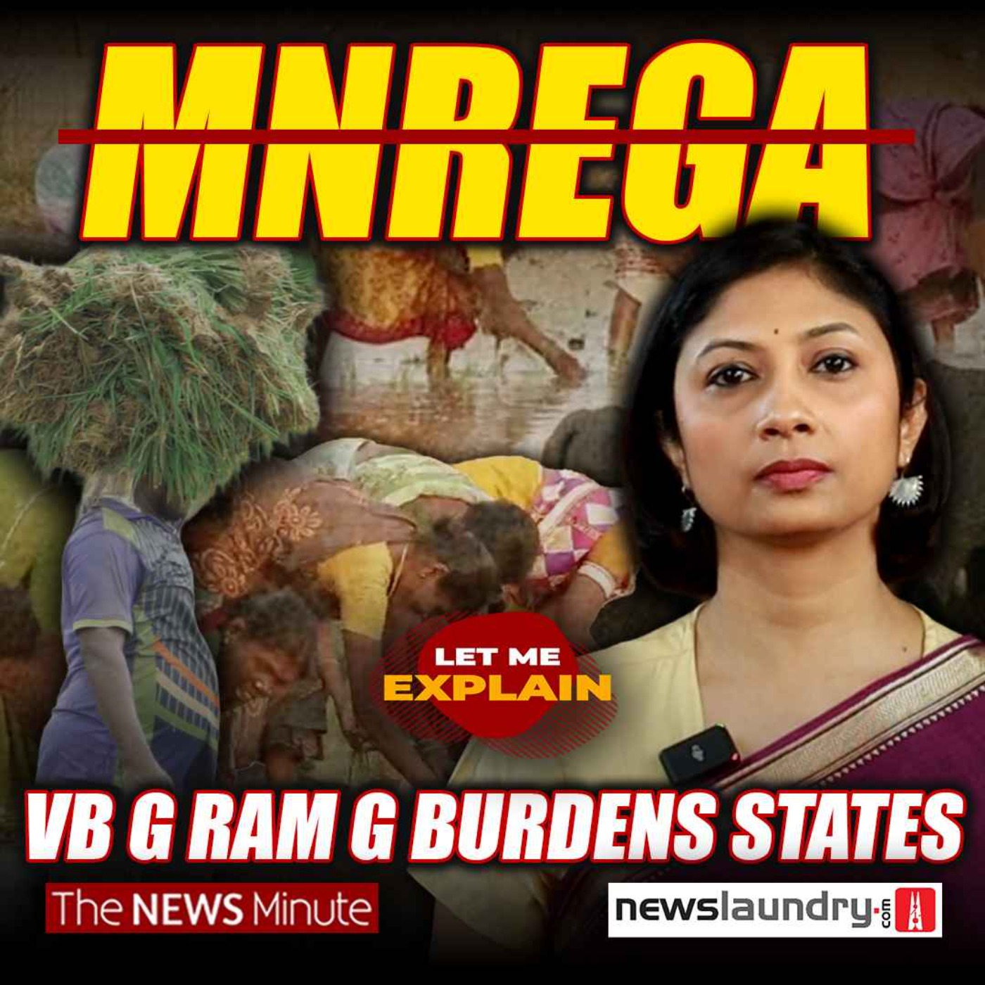 MGNREGA vs VB G RAM G: What Changes for States and Workers | Let Me Explain 106 | Pooja Prasanna episode artwork