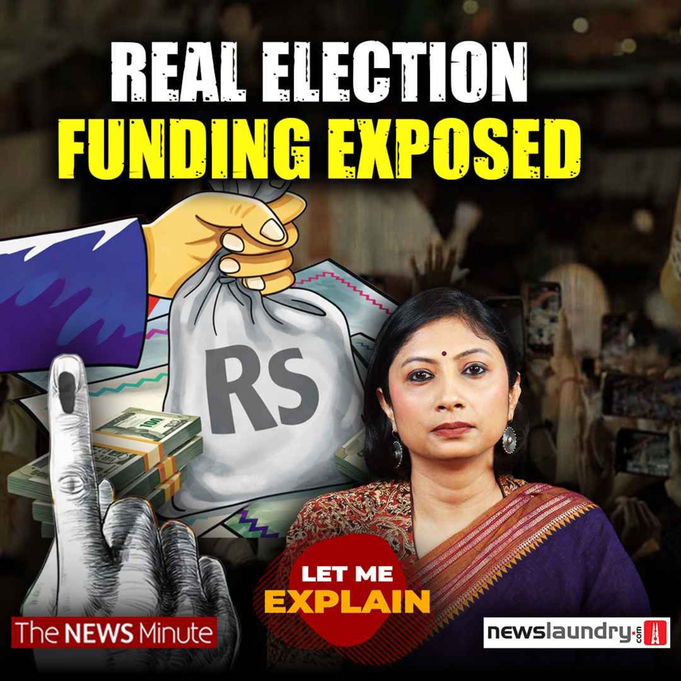 How much do candidates actually spend in elections? | LME 125 | Pooja Prasanna episode artwork