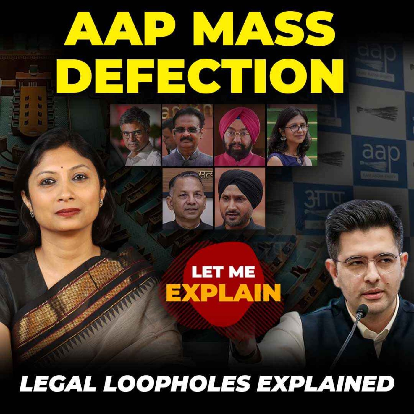Anti-defection law or escape route? The Raghav Chadha case explained episode artwork