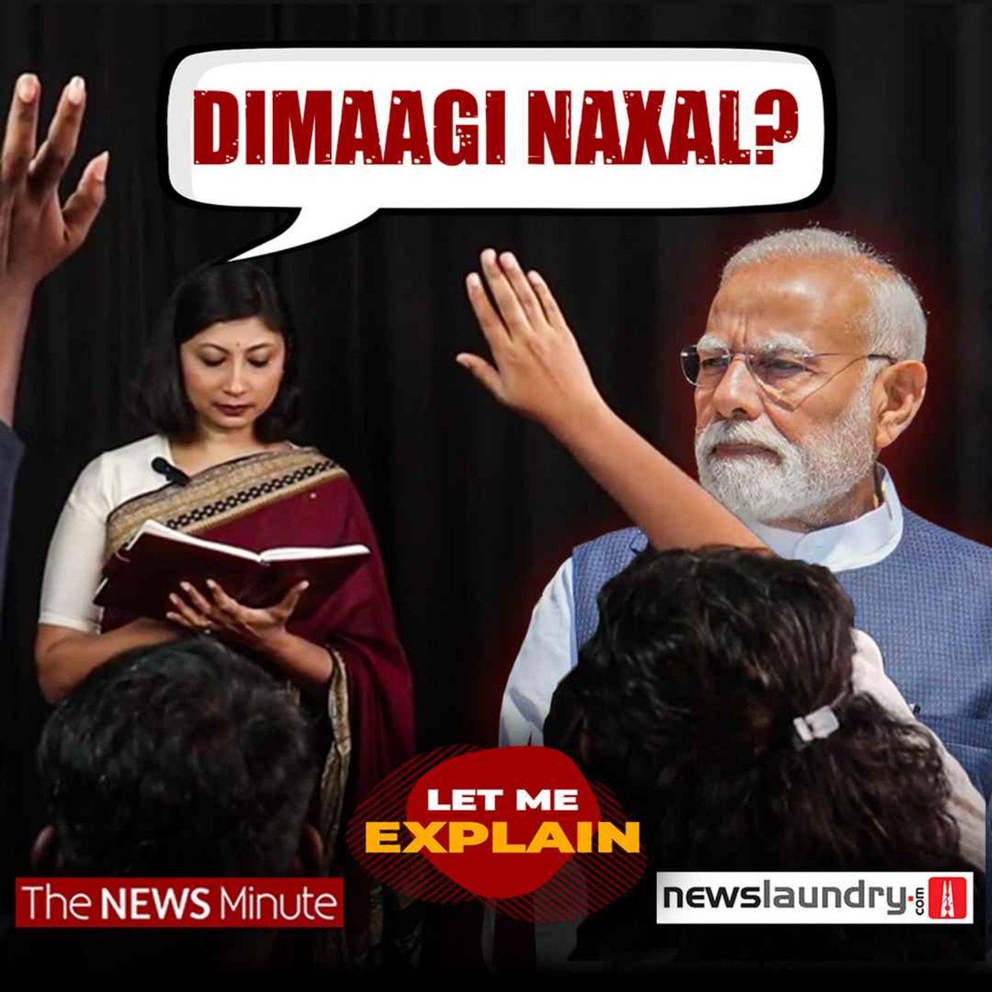 Why 'Dimaagi Naxal' is India's most dangerous label yet | LME 156 | Pooja Prasanna episode artwork