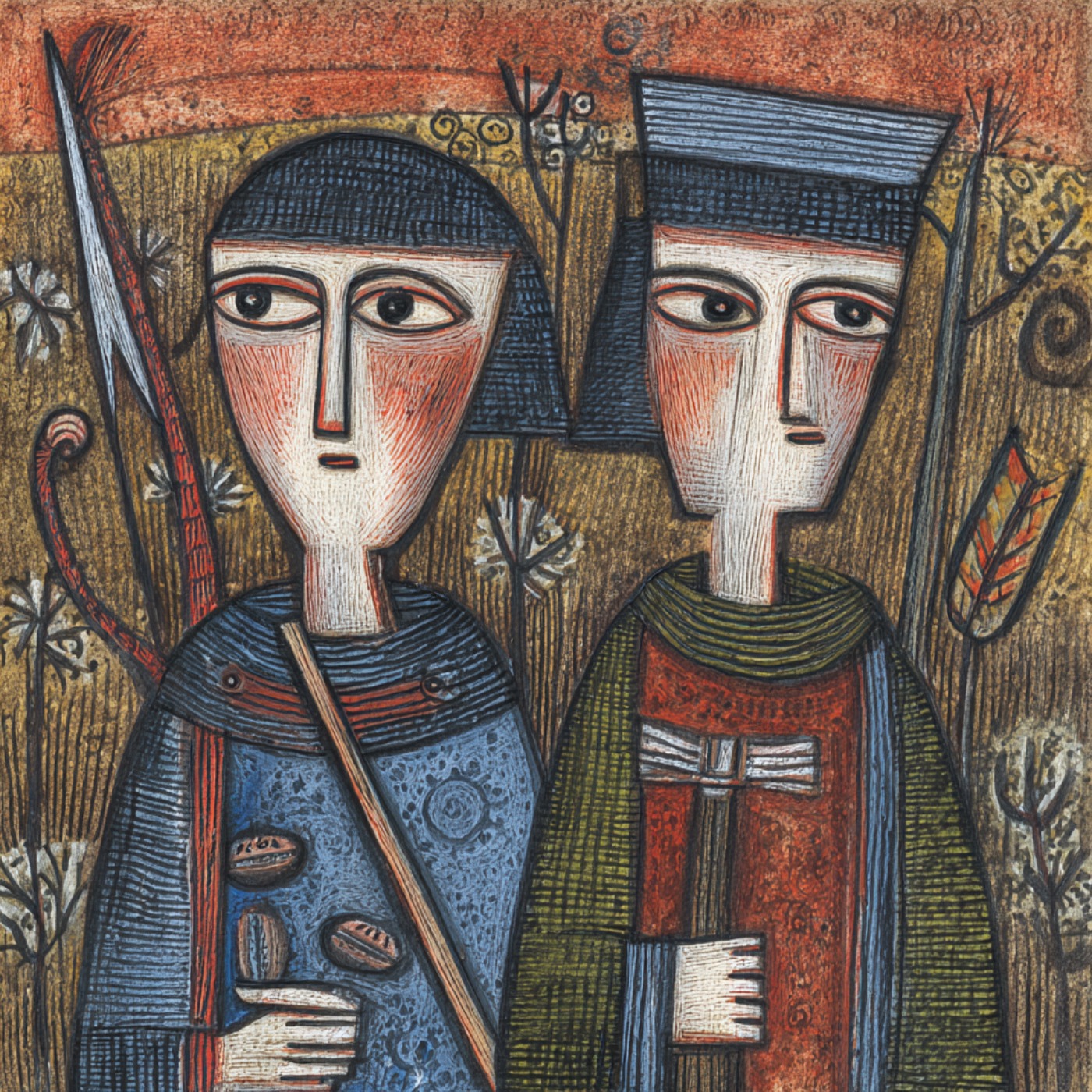 Les Deux Frères, Les Frères Grimm
