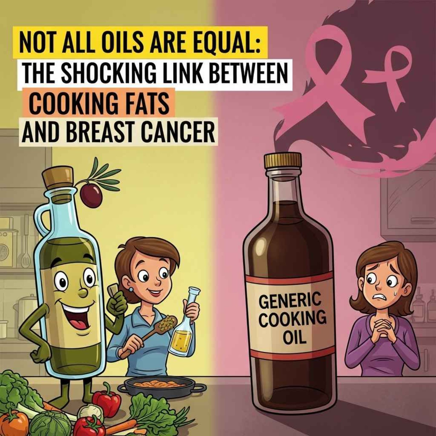 Not All Oils Are Equal: The Shocking Link Between Cooking Fats and Breast Cancer