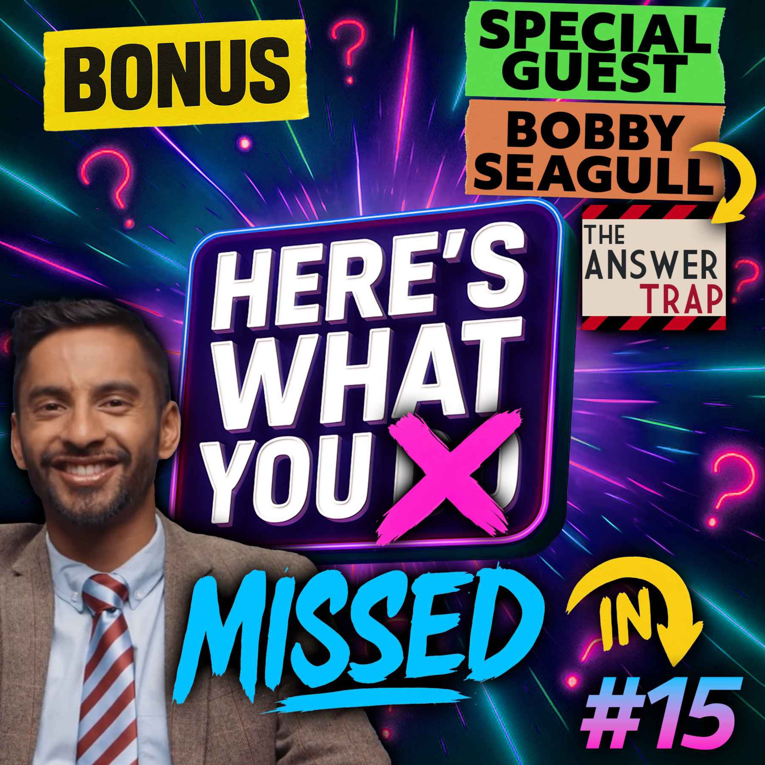 Here's What You Missed in Episode 15 - feat. Bobby Seagull & Behind The Scenes of The Answer Trap