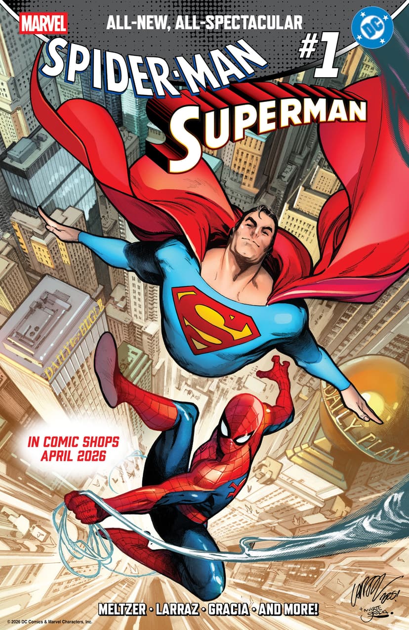 Callum's Comicbook Arc-ade ep-02 superman/Spider-man 2026 crossover episode artwork
