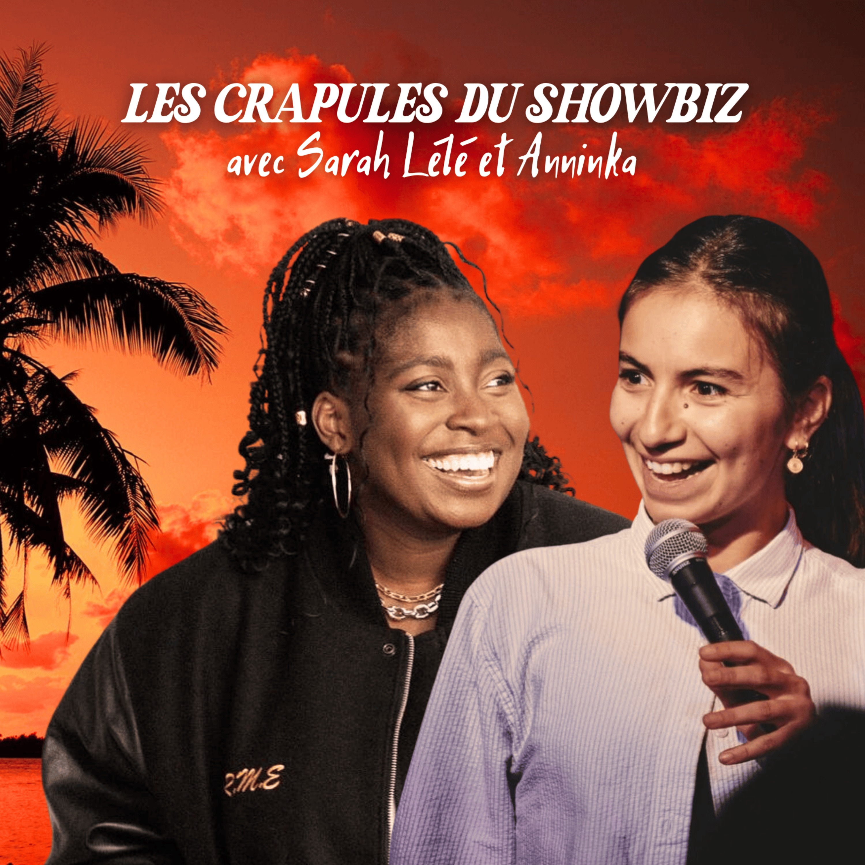 Les Crapules du Showbiz - Aux toilettes avec Berenice Bejo, avec Sarah Lélé & Anninka
