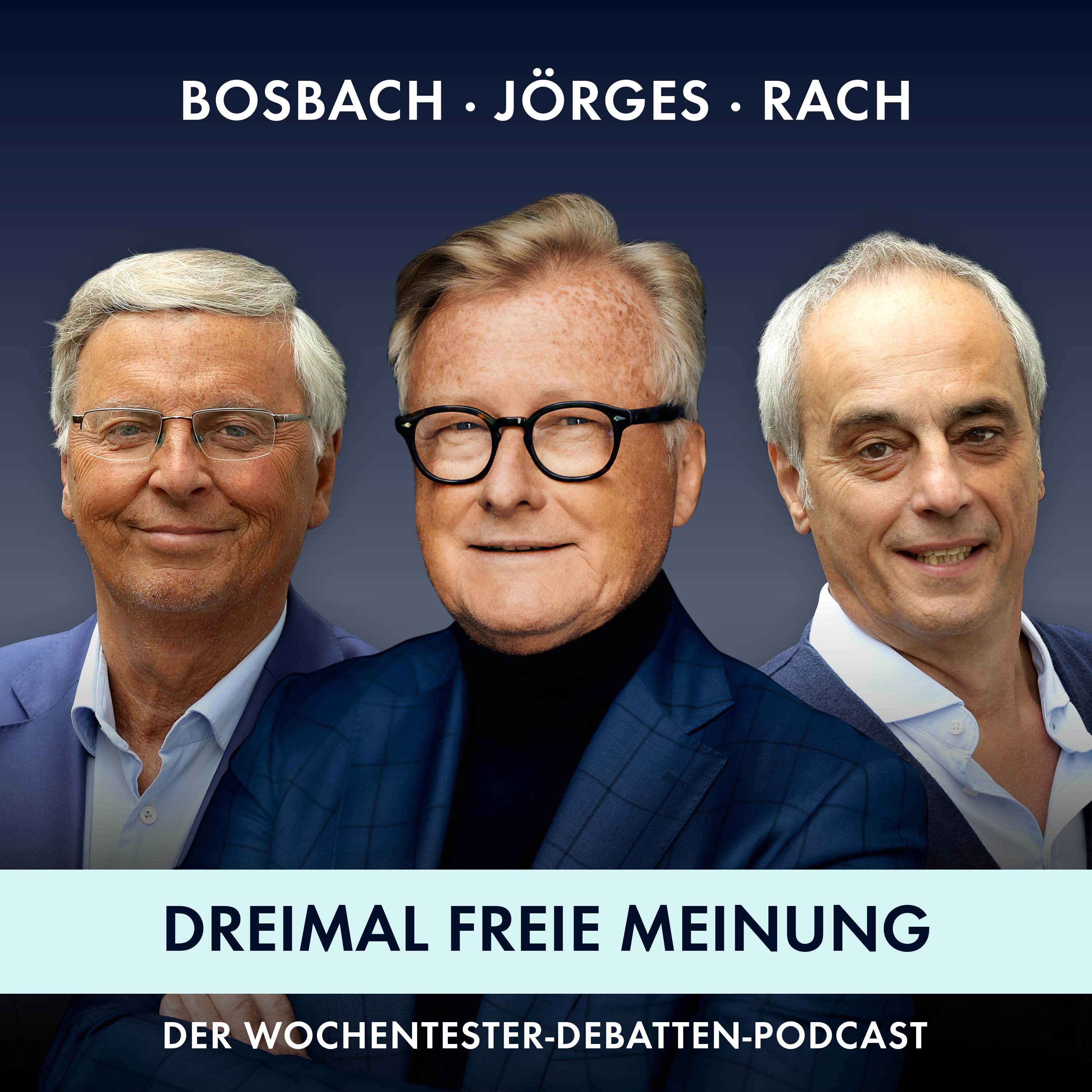 Dreimal freie Meinung - Der Wochentester-Debatten-Podcast