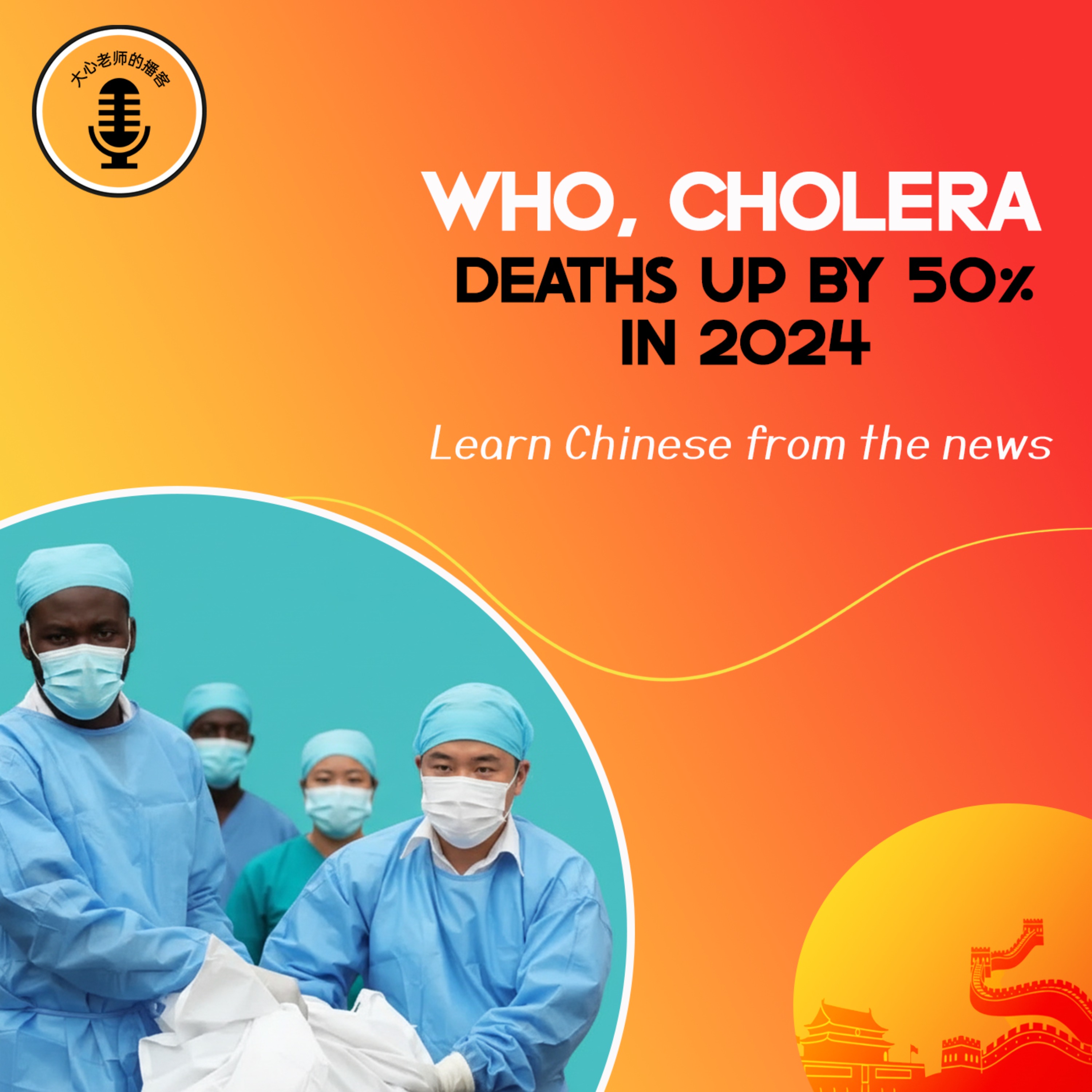 WHO: Cholera up by 50% in 2024 episode artwork