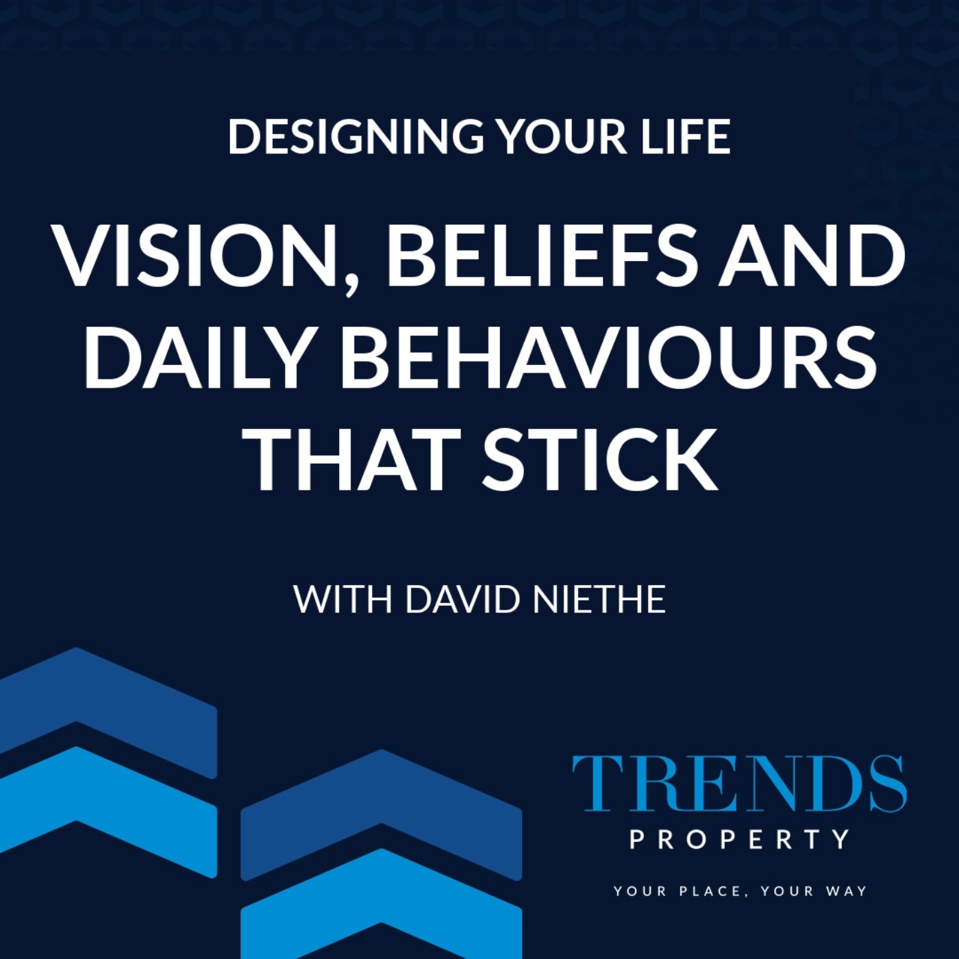 Design Your Life:  Vision, Beliefs and Daily Behaviours that Stick with David Niethe