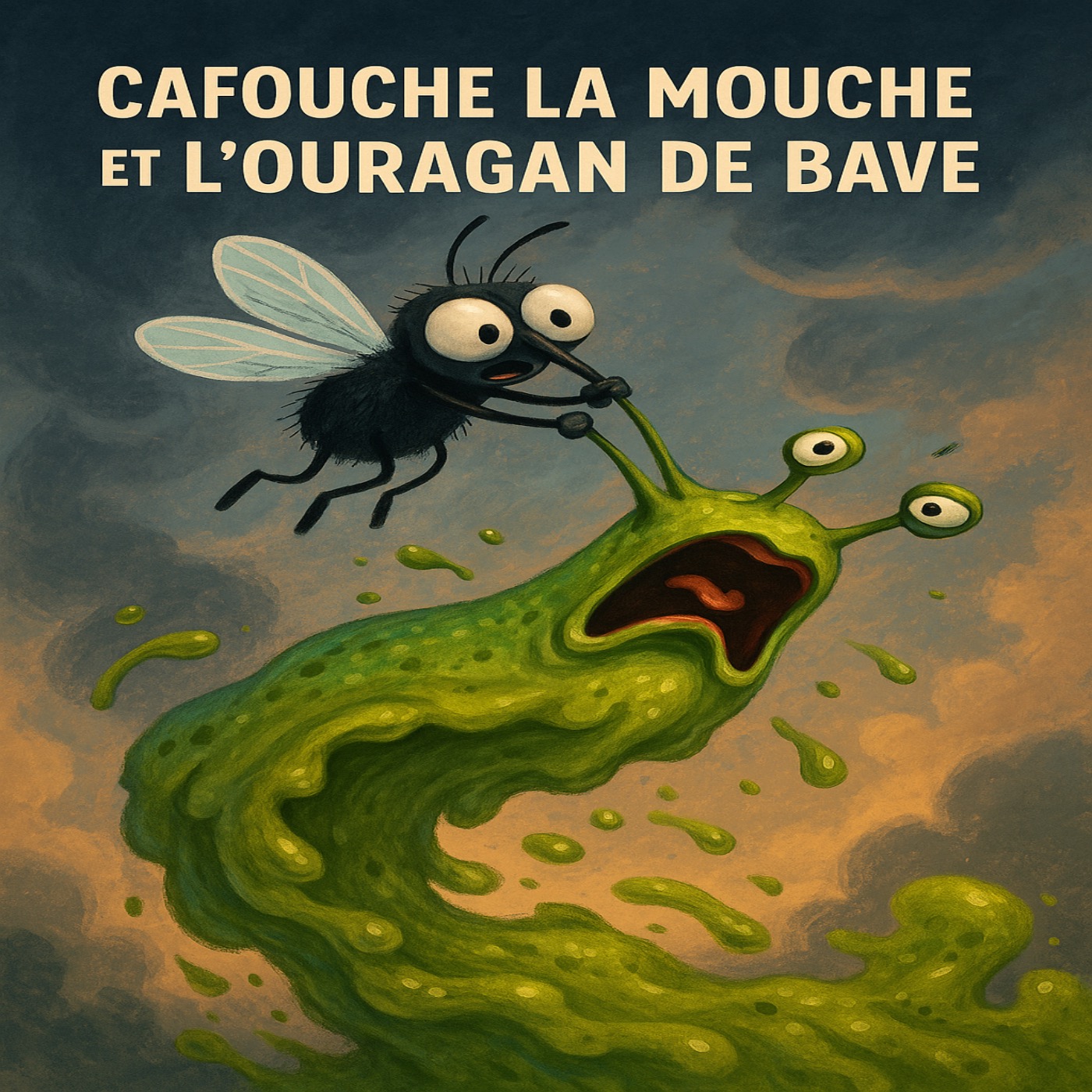 Cafouche la mouche et l’ouragan de bave