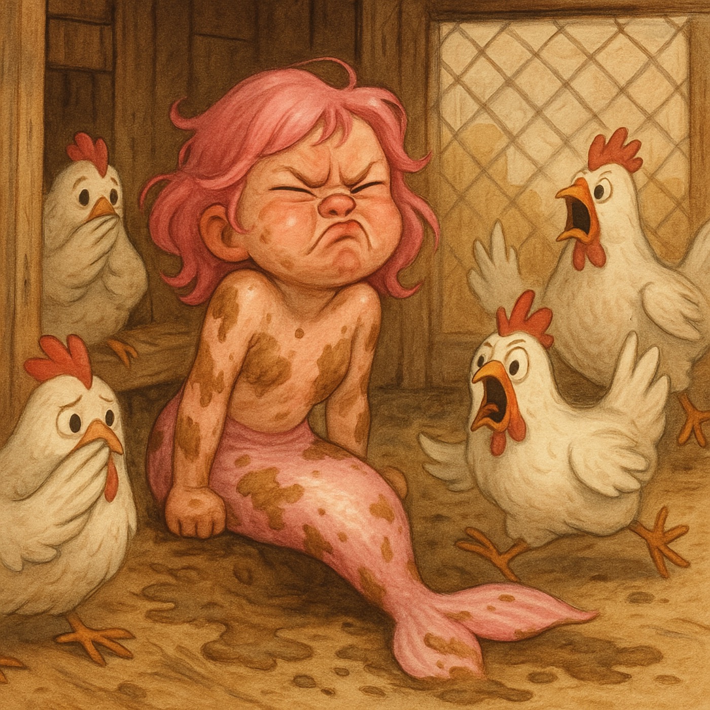 Frida la sirène poule episode artwork