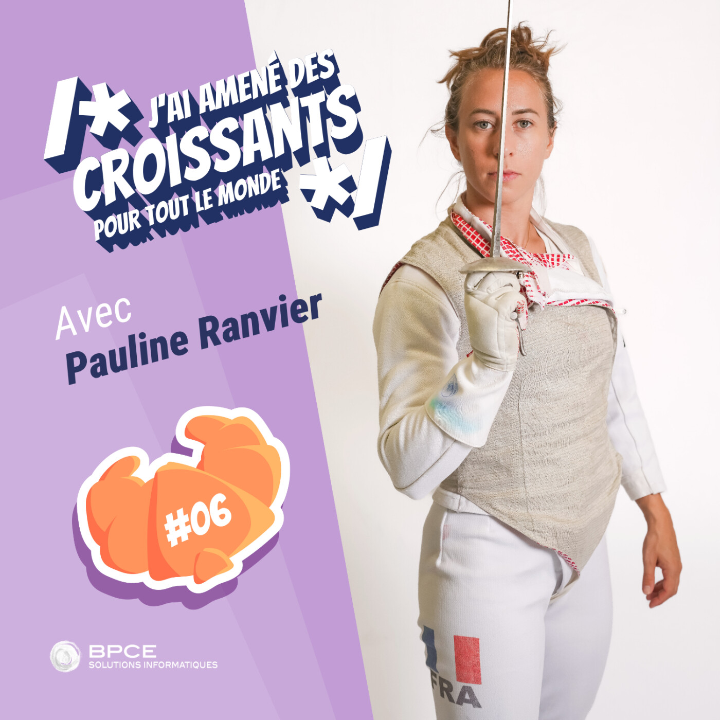 Pauline Ranvier : parcours d'une escrimeuse vice-championne olympique en équipe episode artwork