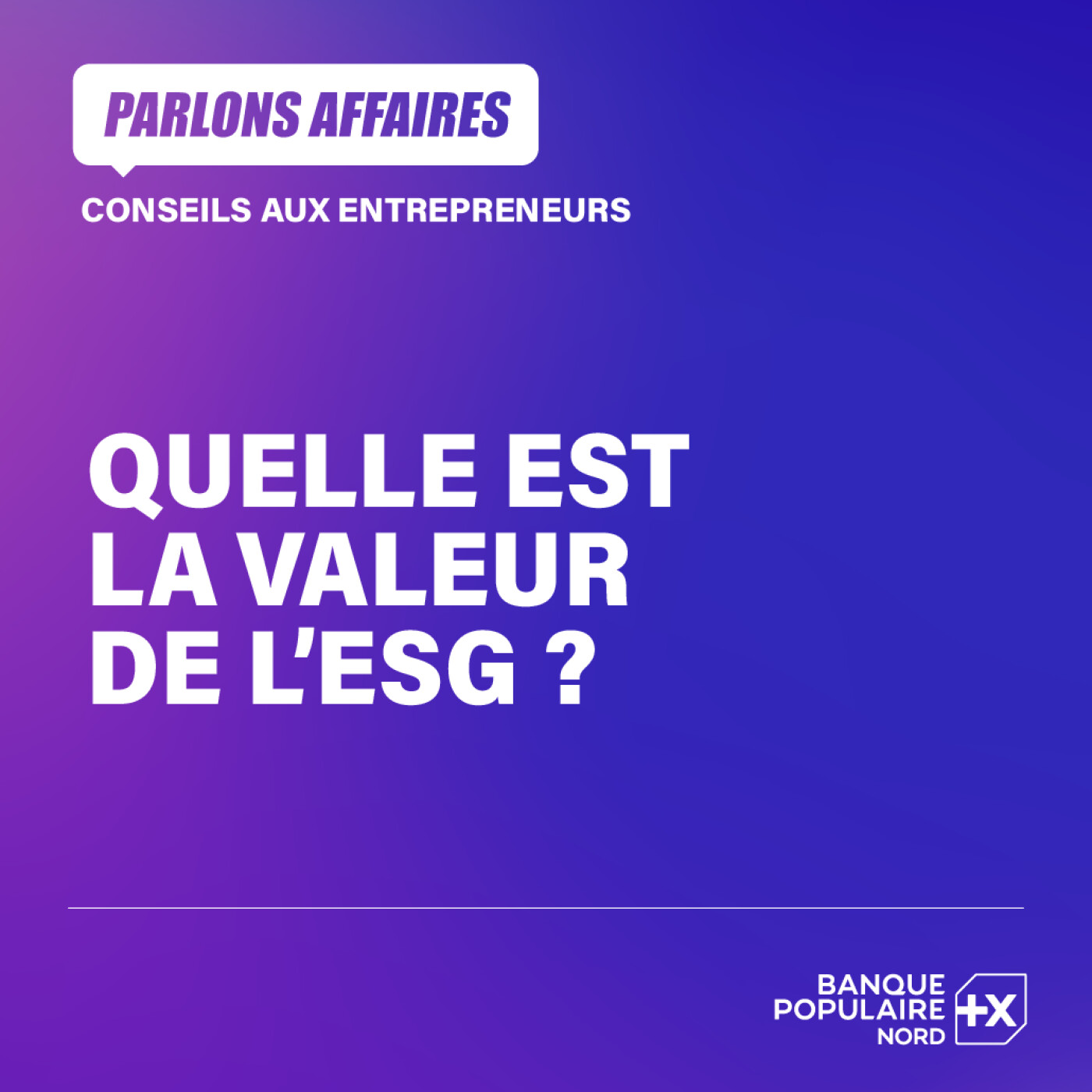 Quelle est la valeur de l'ESG ?