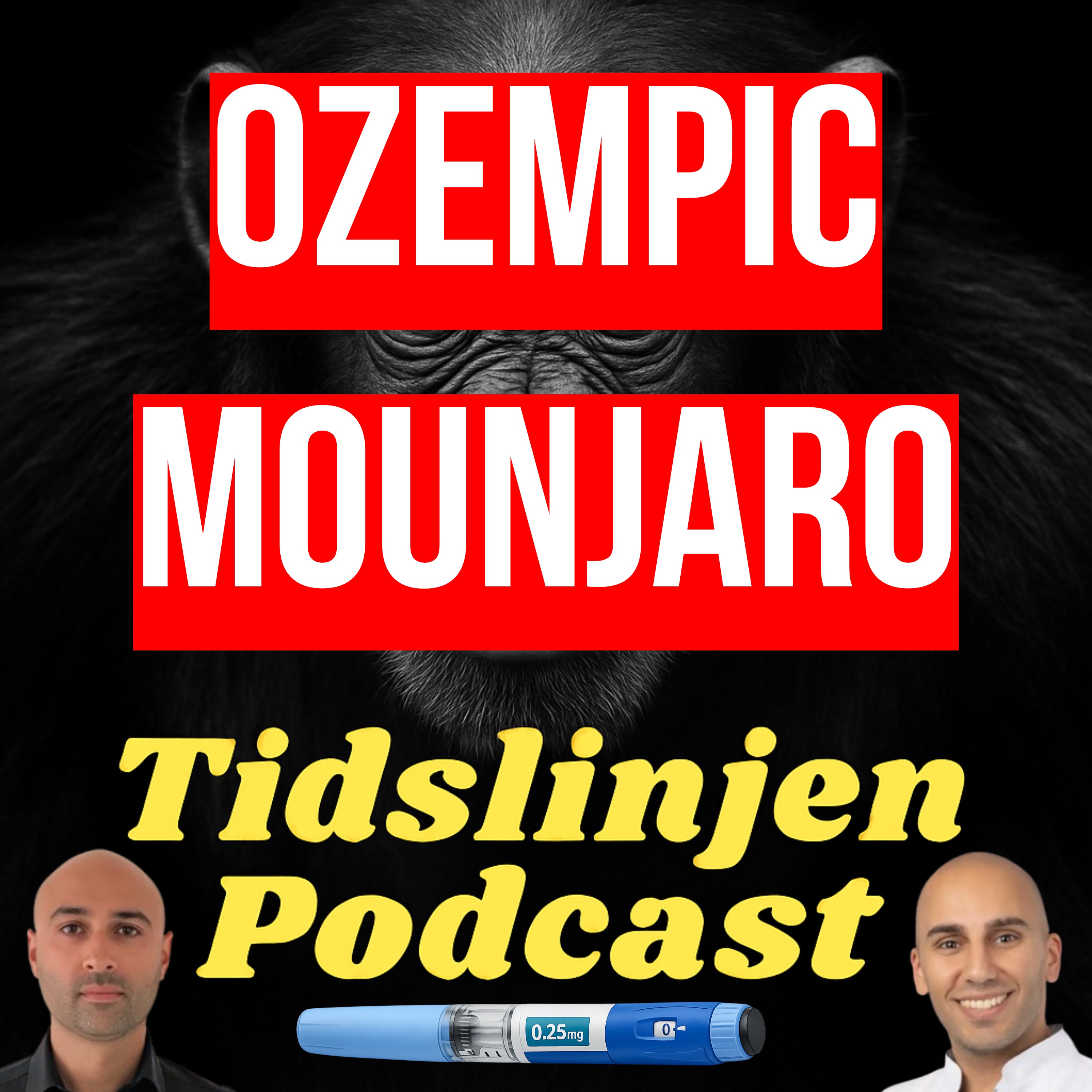 #72 – Ozempic, Wegovy och Mounjaro: sanningen om viktläkemedel – Dr. Mikael Kiswani Lindholm episode artwork
