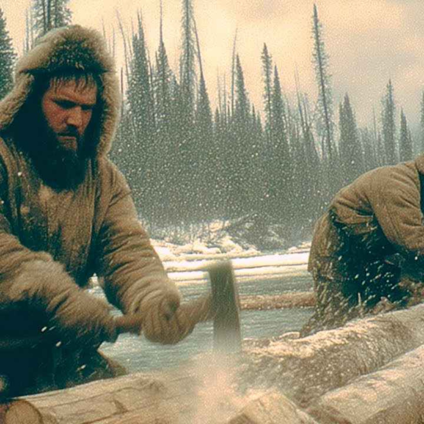 How Woodsmen Built Log Cofferdams to Divert Frozen Rivers episode artwork