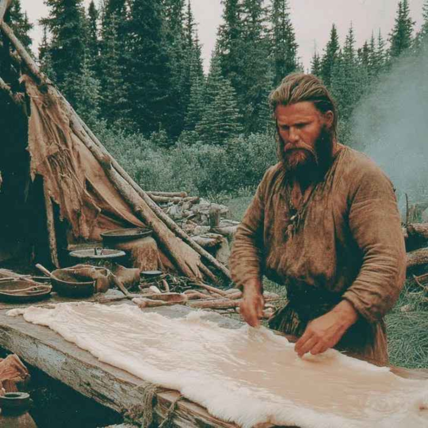 How Frontiersmen Made Waterproof Cloaks From Animal Membrane and Resin episode artwork