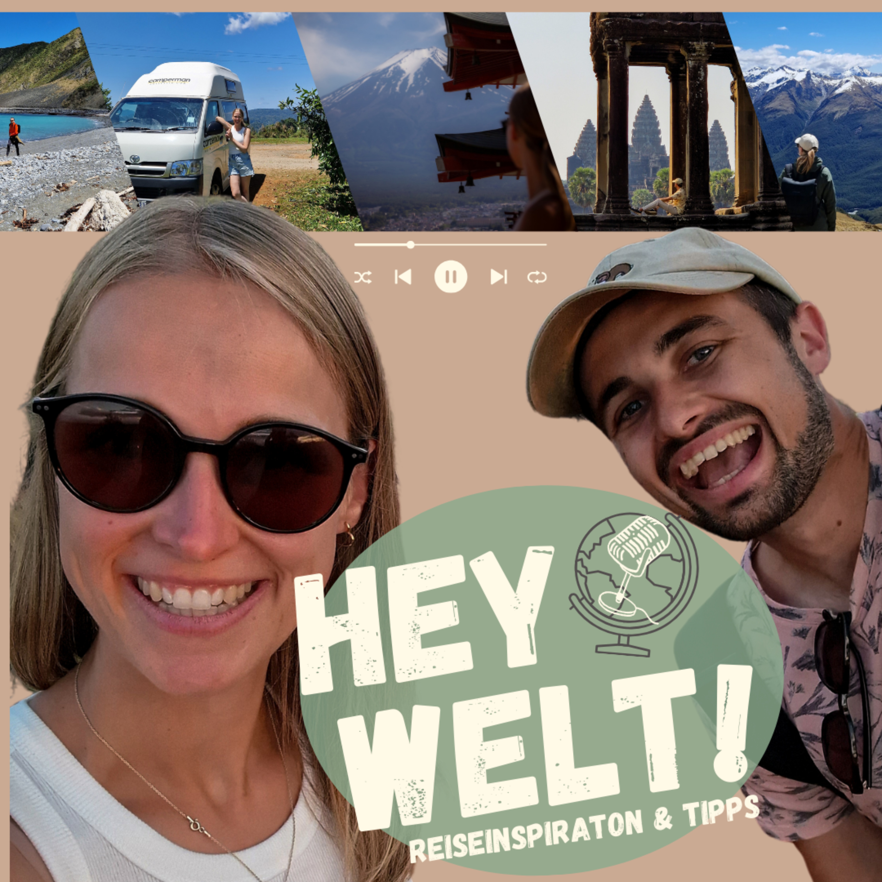 Hey Welt! Reisepodcast und Blog
