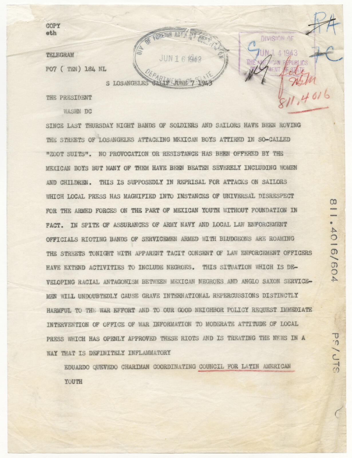 Thumbnail for "266: What Can We Learn From the Zoot Suit Riots of 1943?". Thumbnail for "266: What Can We Learn From the Zoot Suit Riots of 1943?".