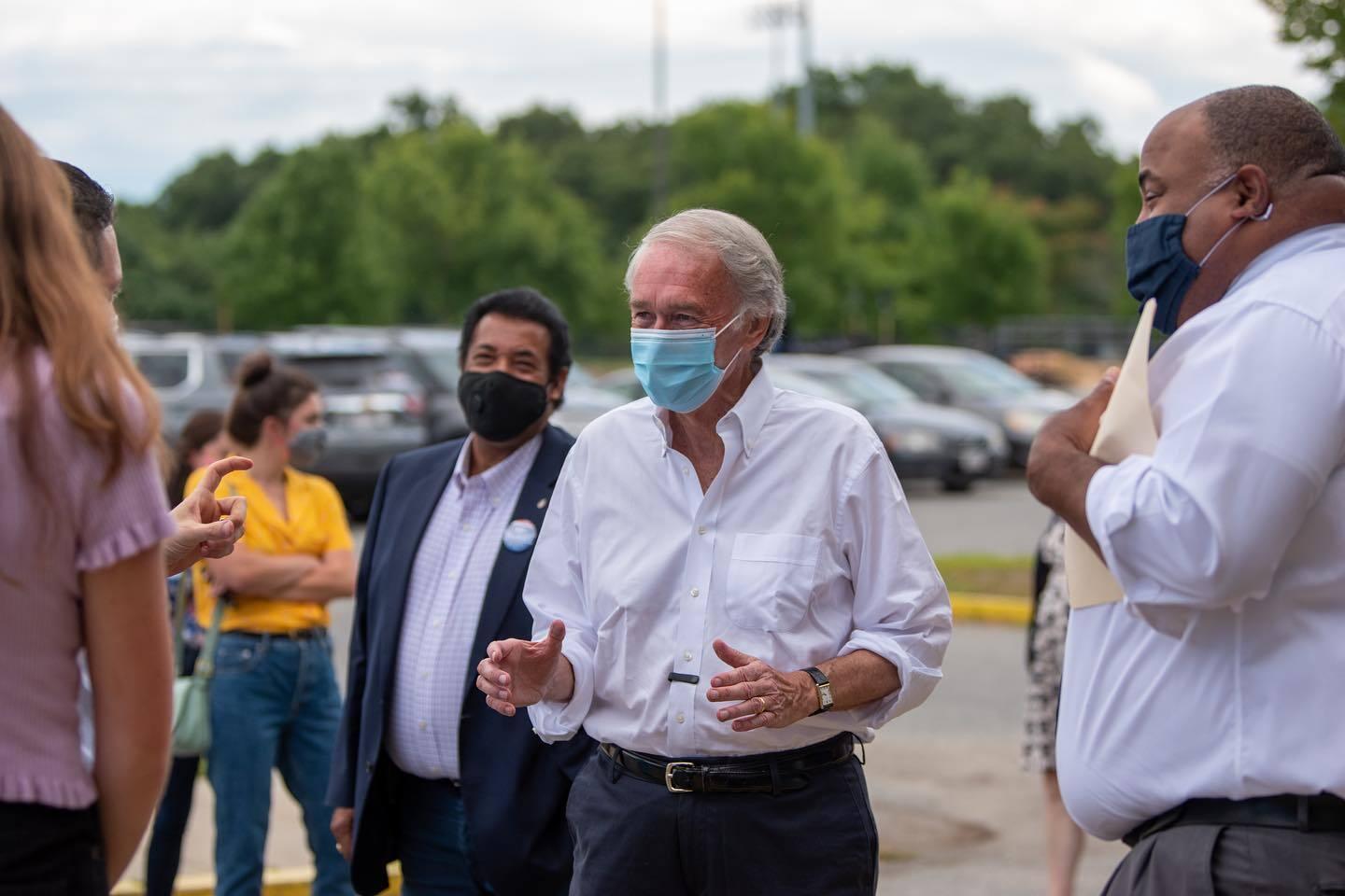 Thumbnail for "A Conversation With Massachusetts Senator Ed Markey". Thumbnail for "A Conversation With Massachusetts Senator Ed Markey".