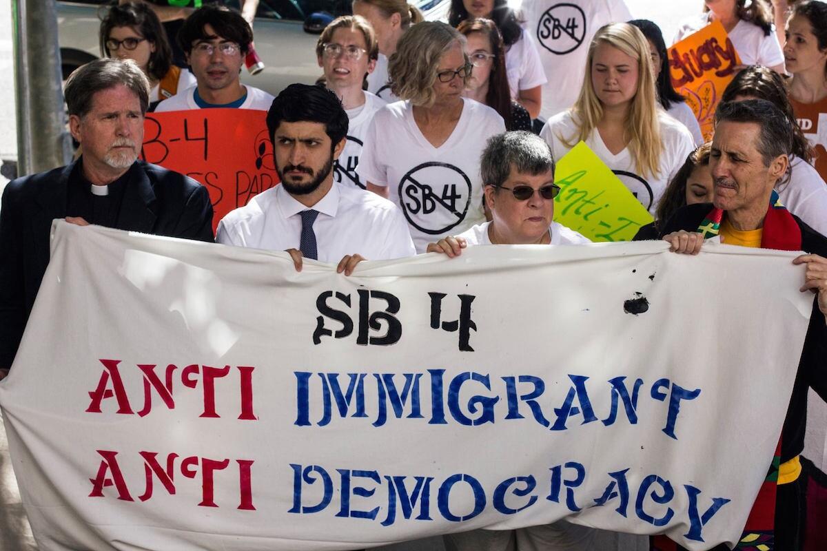 Thumbnail for "92: Texas Passed a New 'Show Me Your Papers' Law: What's Next?". Thumbnail for "92: Texas Passed a New 'Show Me Your Papers' Law: What's Next?".