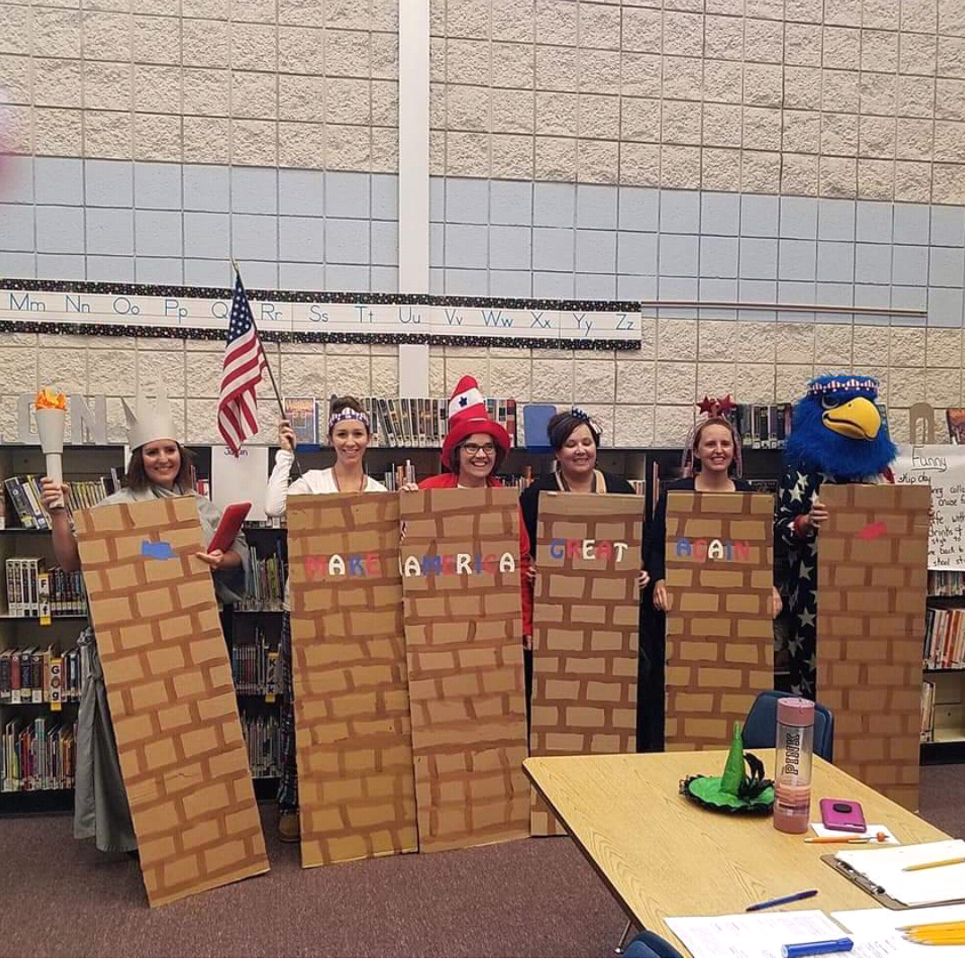 Thumbnail for "224: An Update on the Idaho Elementary School Teachers Who Dressed Up as a Border Wall for Halloween". Thumbnail for "224: An Update on the Idaho Elementary School Teachers Who Dressed Up as a Border Wall for Halloween".