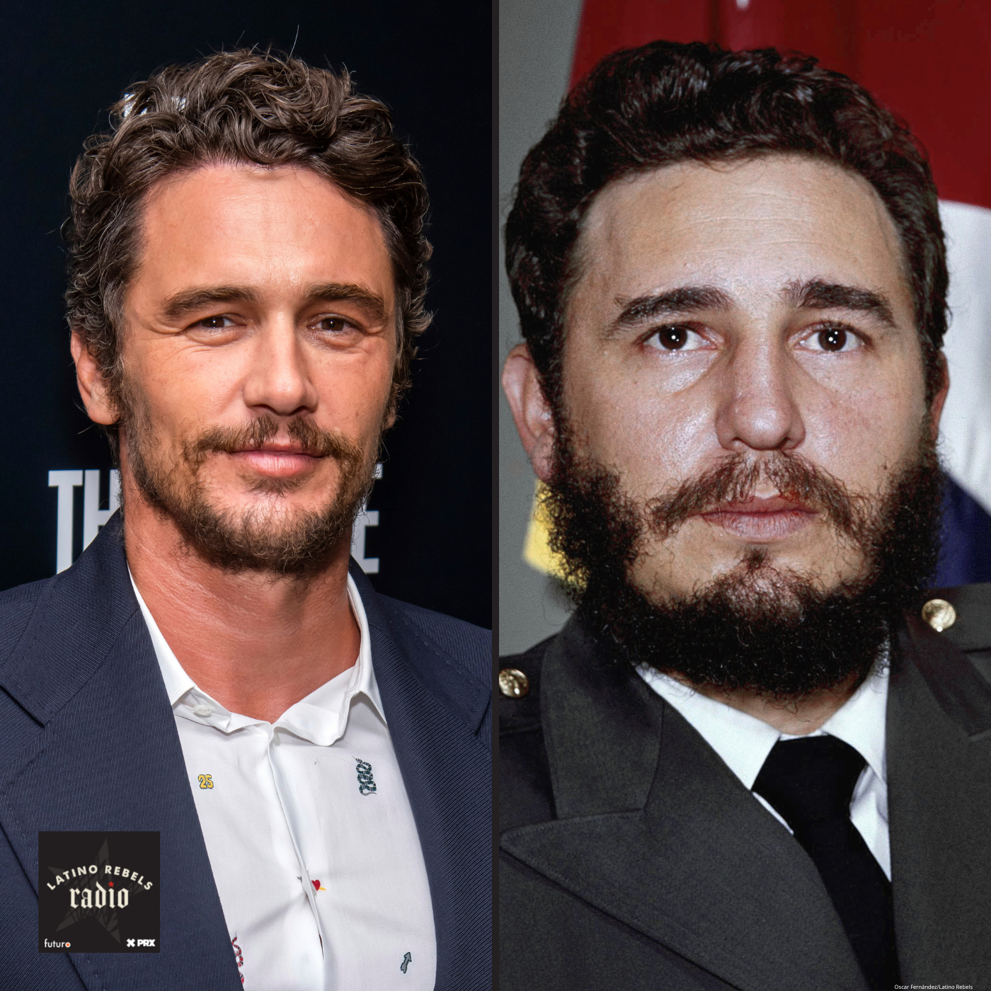 Thumbnail for "Franco as Castro". Thumbnail for "Franco as Castro".