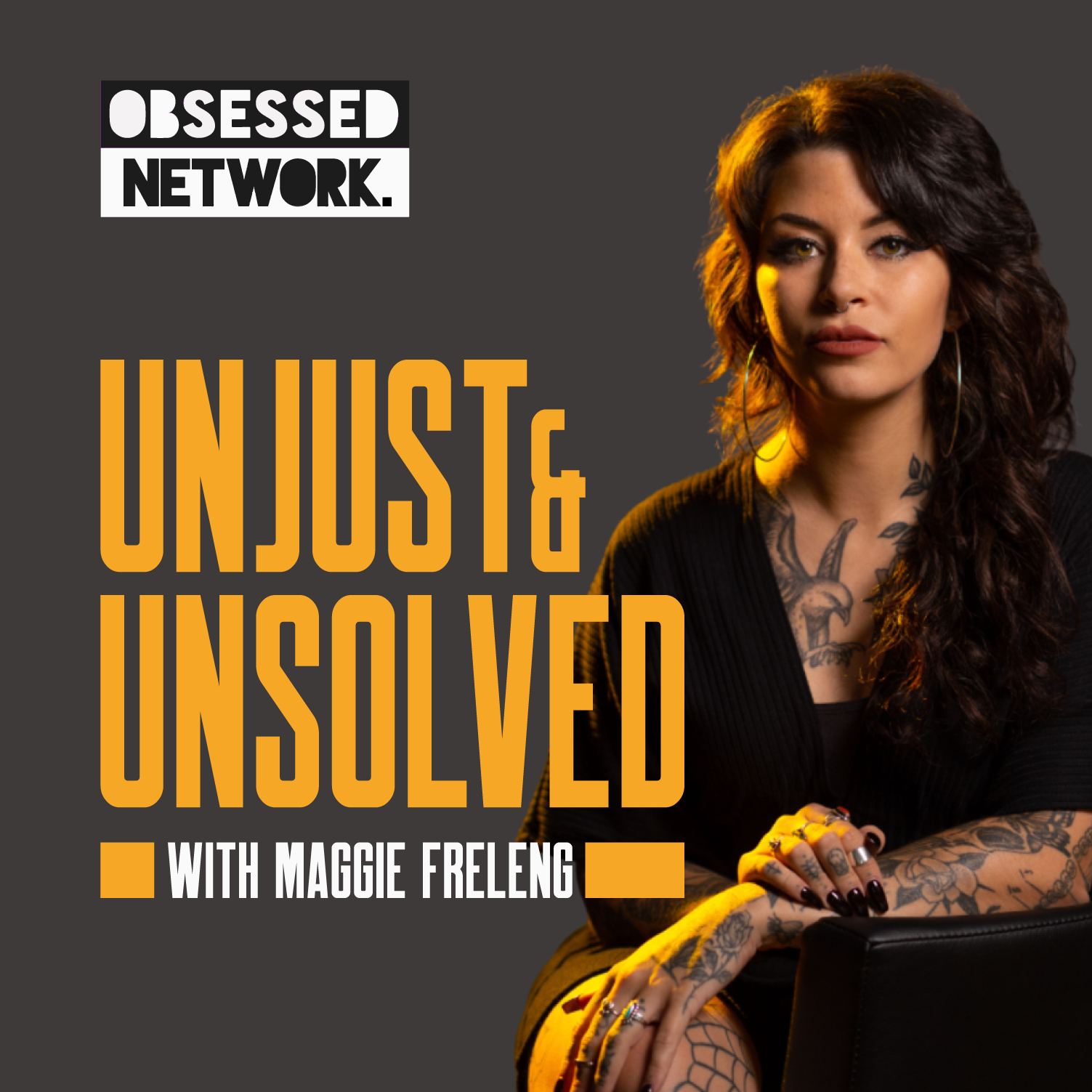 Thumbnail for "A Conversation With Maggie Freleng of the 'Unjust & Unsolved' Podcast". Thumbnail for "A Conversation With Maggie Freleng of the 'Unjust & Unsolved' Podcast".