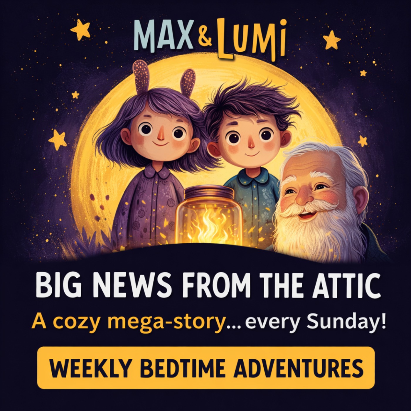 Max & Lumi: Calming Bedtime Stories for Kids & Parents