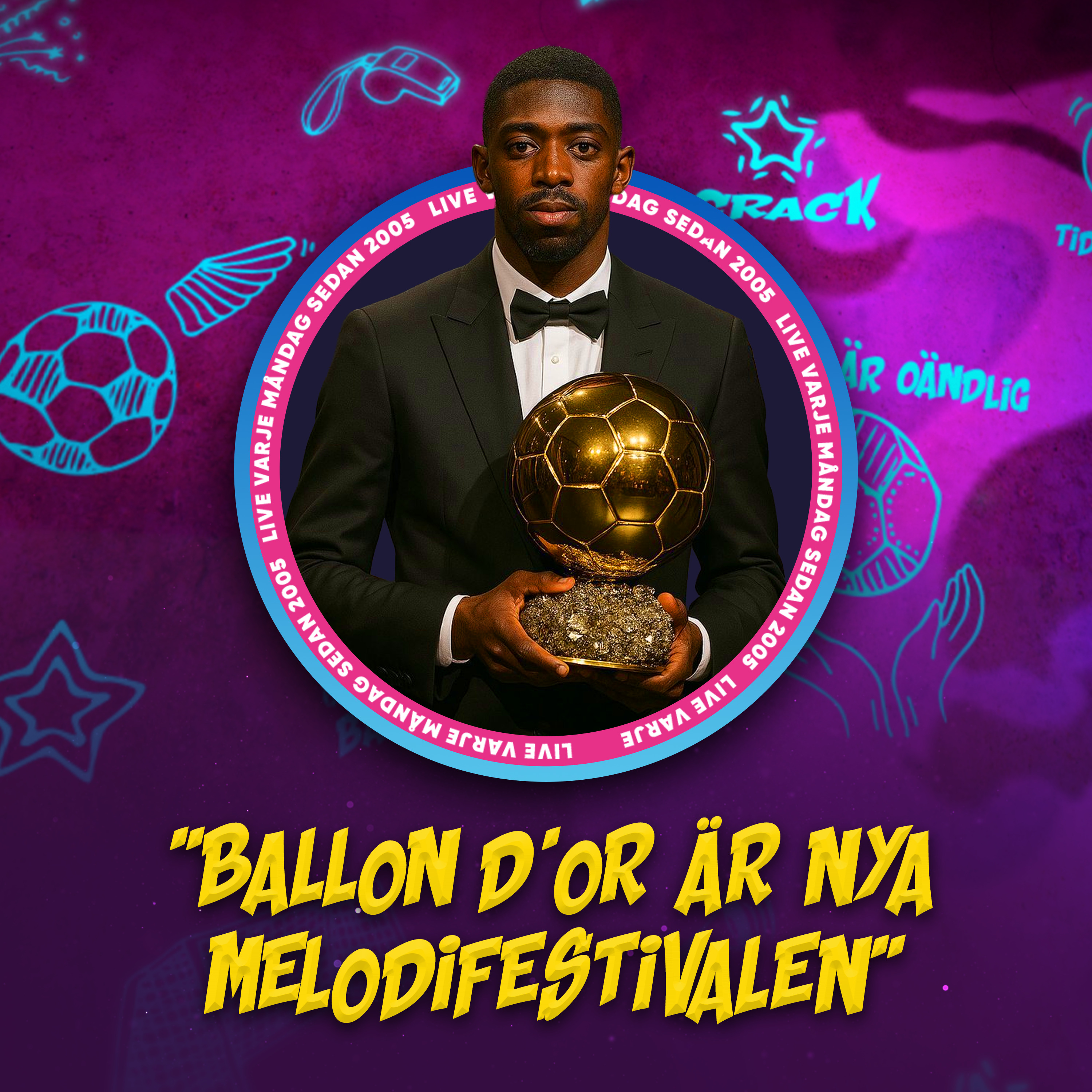 Sveriges VM-chanser lever! | “BÄNKA Alexander Isak!’’ | “Ballon d’Or är som Melodifestivalen..’’ episode artwork