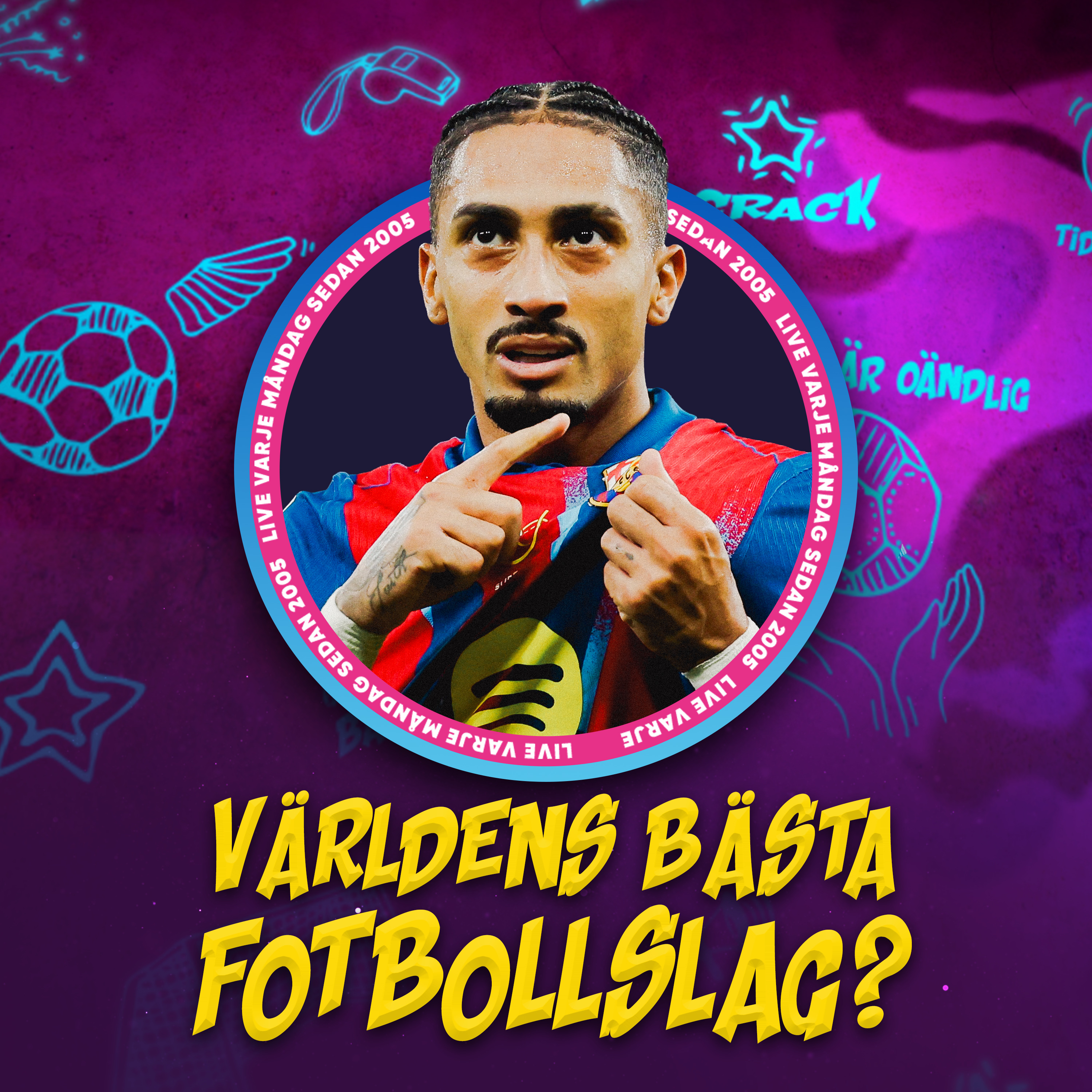Spaningar och trender inför 2026 | HAN tar över Man United! | Raphinhas show i Supercopa-finalen episode artwork