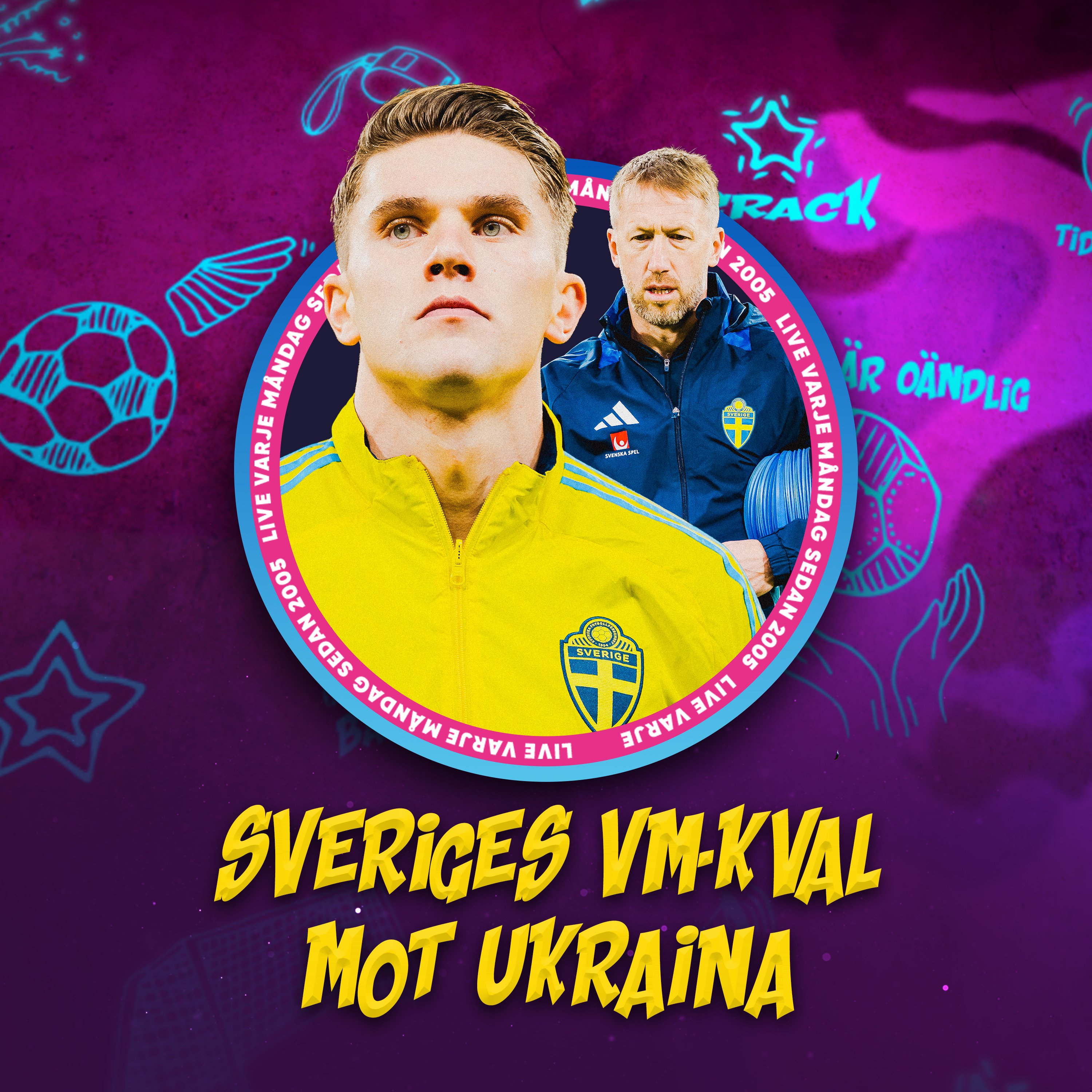 Sveriges VM-kval mot Ukraina! | Kan Arsenal SUMPA PL-titeln? | “Spurs nivå är fan helt BEDRÖVLIG”