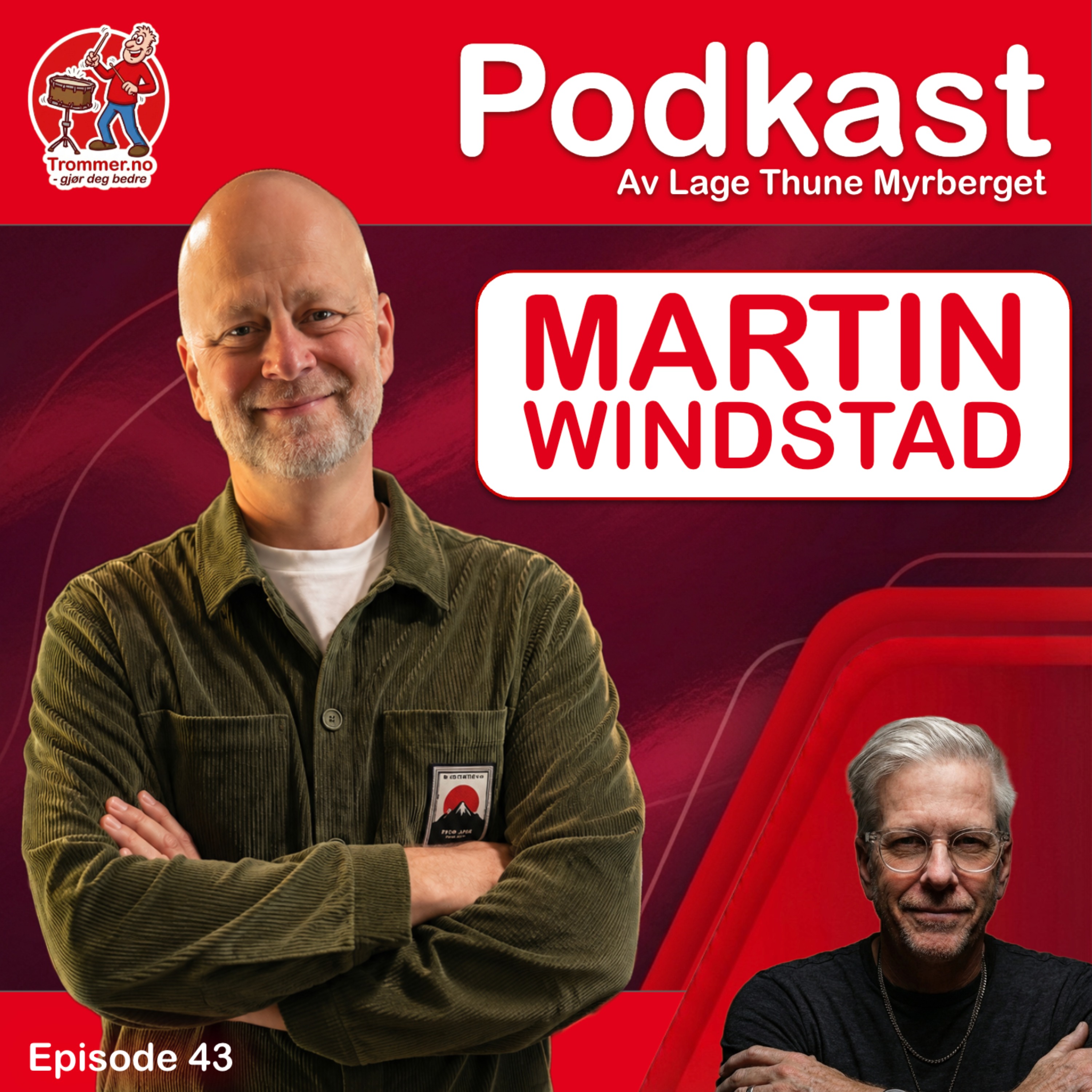 Martin Windstad - "En liten lyd kan løfte et refreng" episode artwork