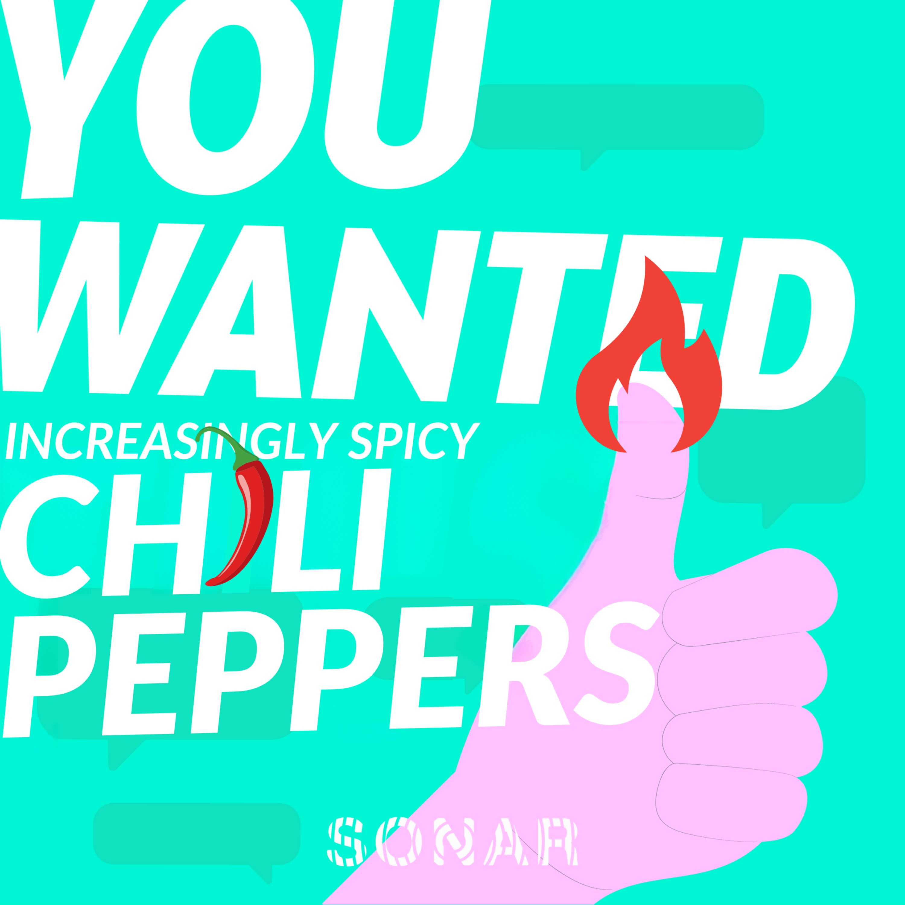 Increasingly Spicy Chili Peppers