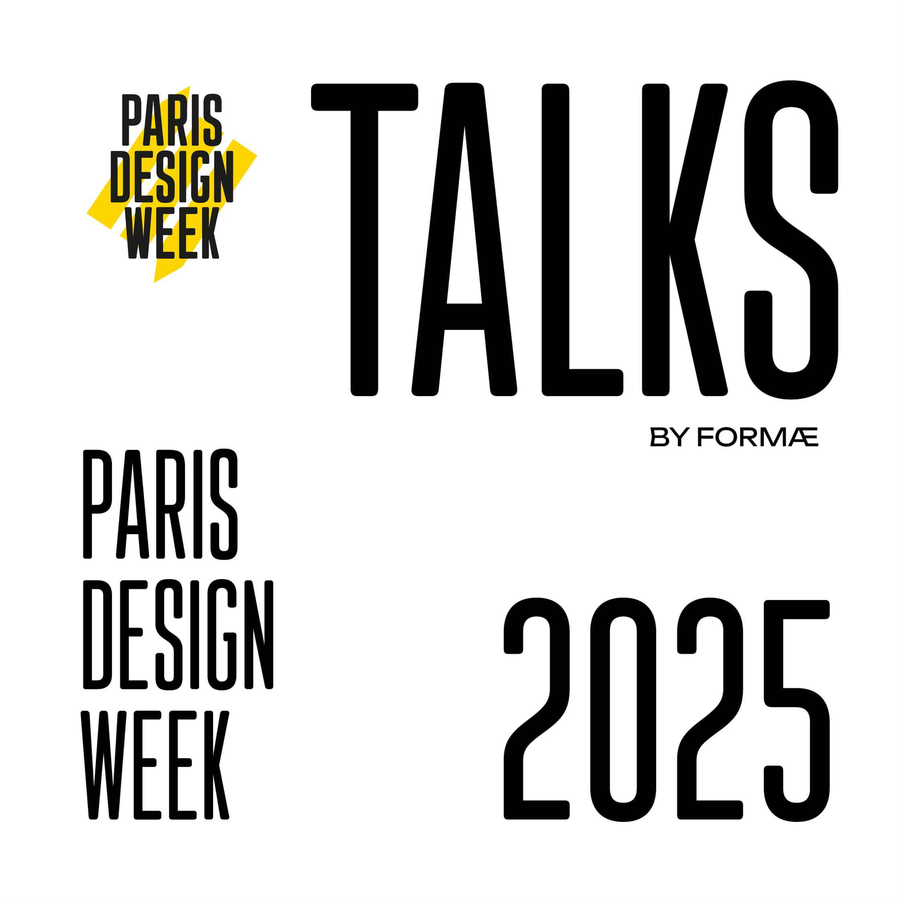 Paris Design Week talks by FORMÆ