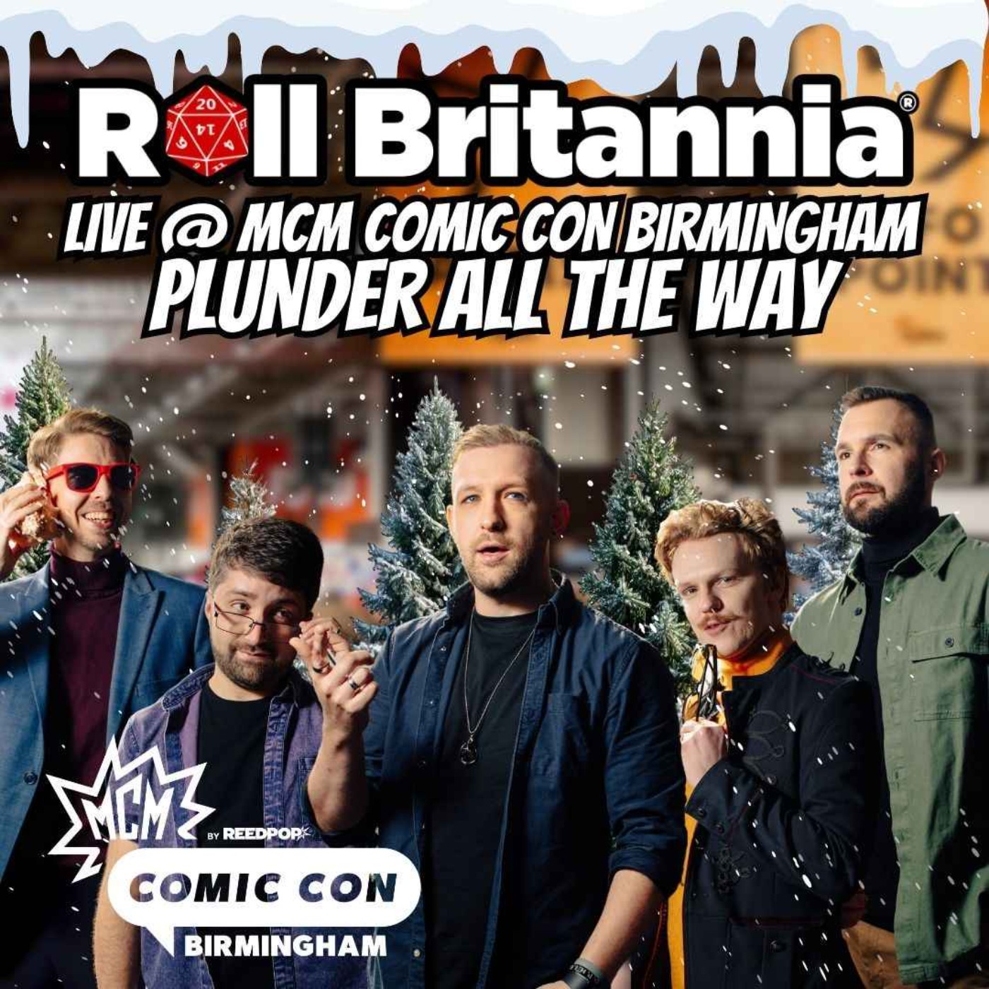 Roll Britannia LIVE - Plunder All the Way - MCM Comic Con Birmingham 2025 | #DND