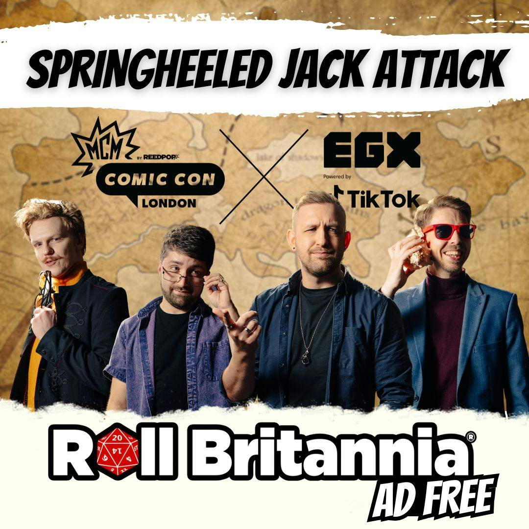 Roll Britannia LIVE @ MCM Comic Con London October 2024 - Springheeled Jack Attack