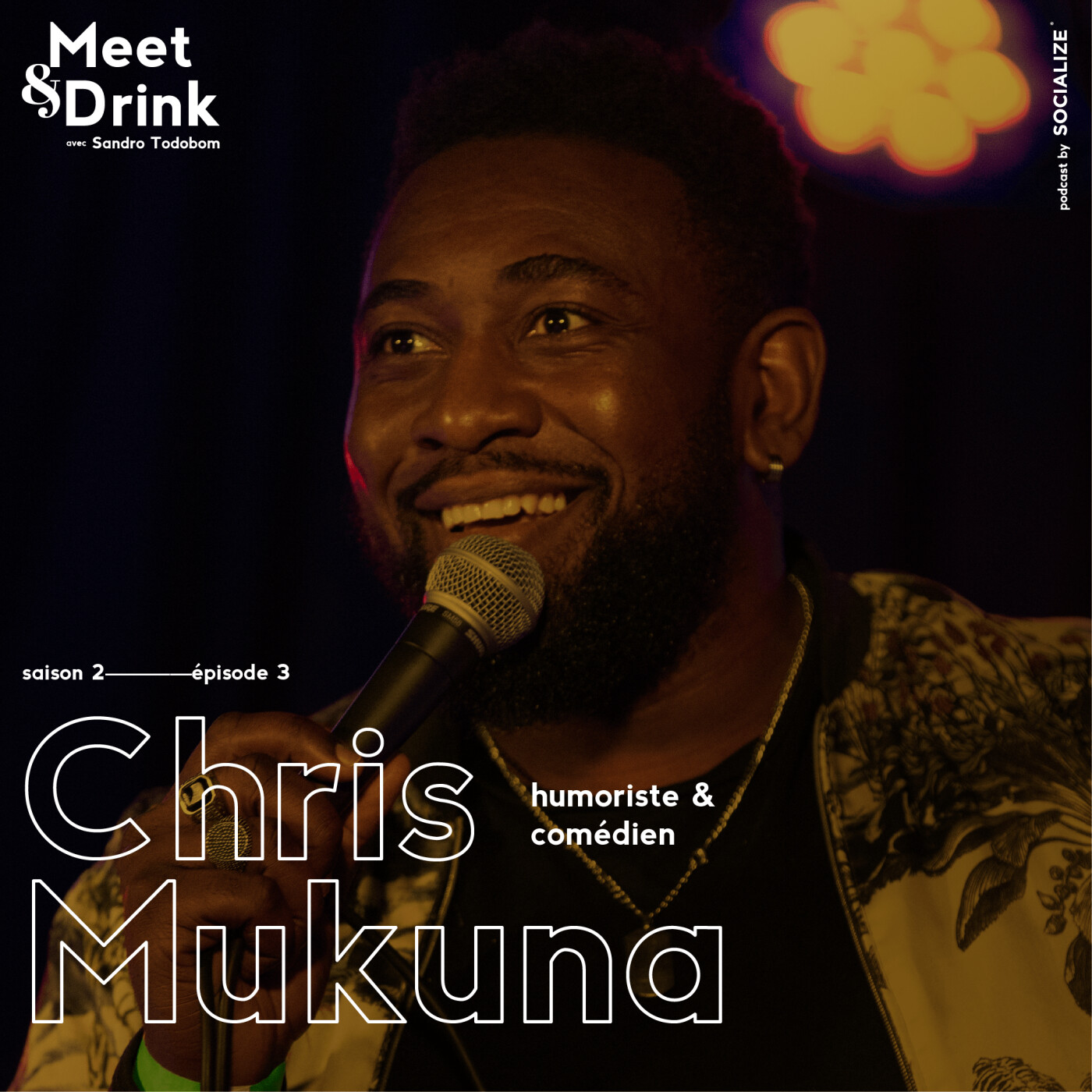 Avec Christian Mukuna, humoriste et comédien