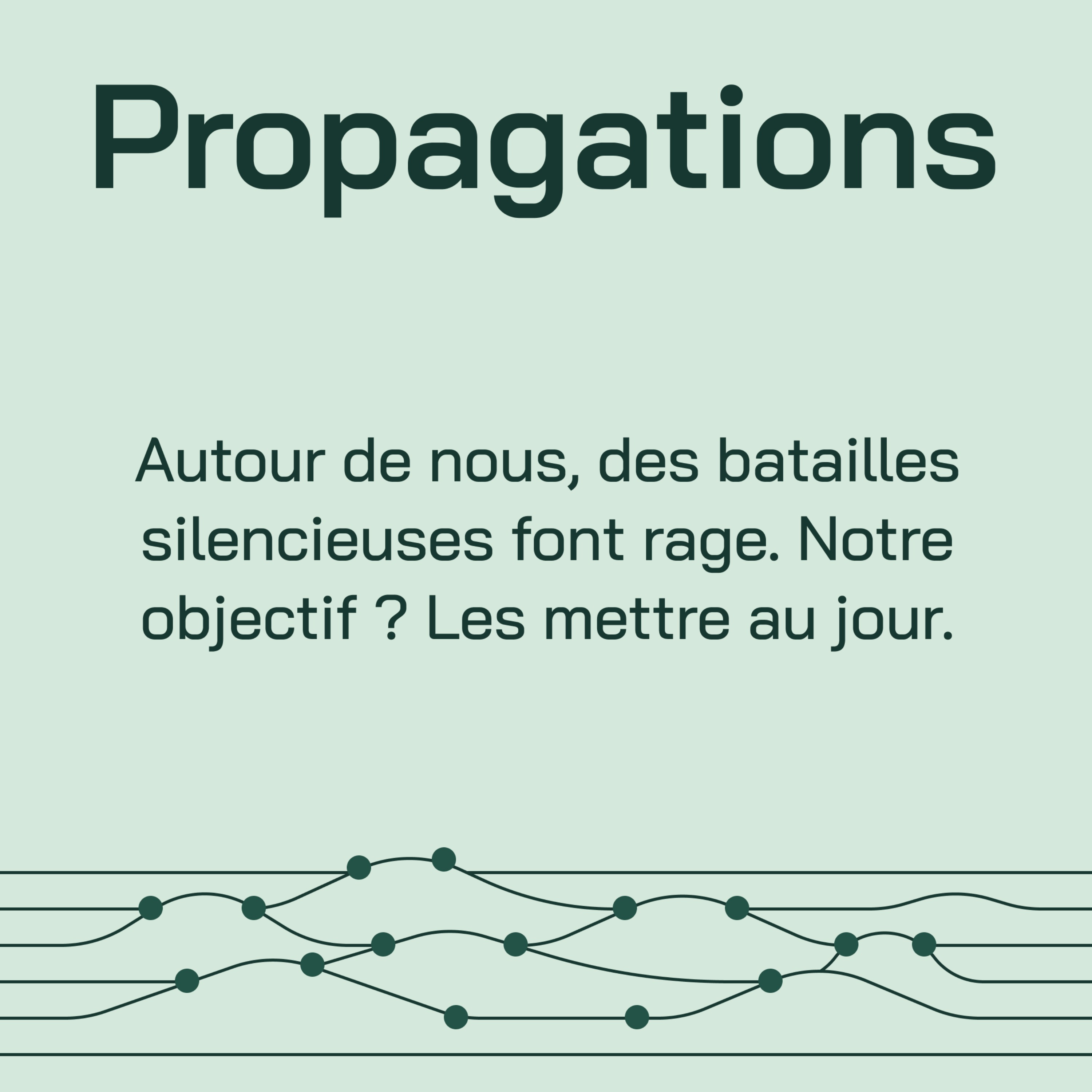 Propagations, le teaser