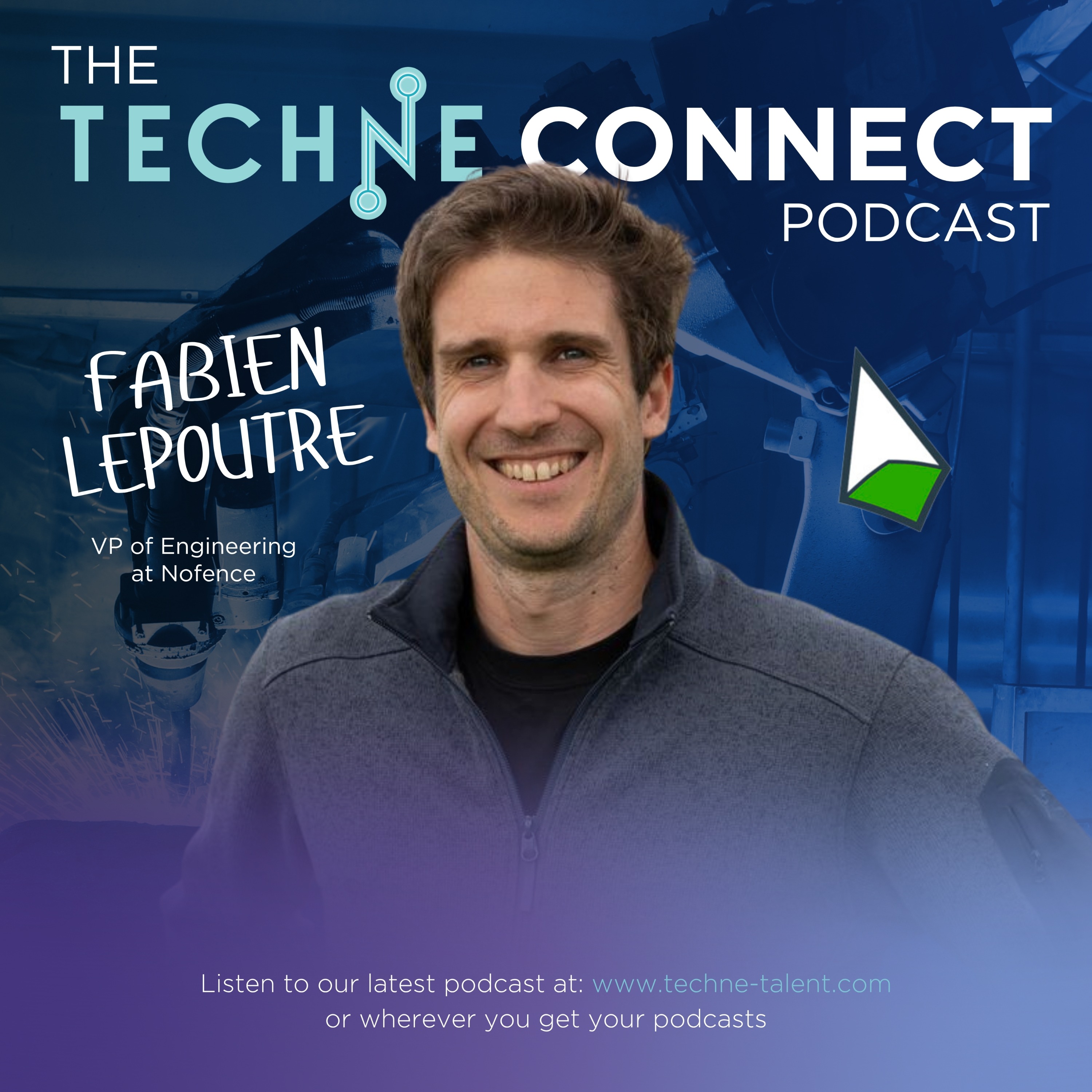 Fabien Lepoutre, VP of Engineering at NoFence episode artwork