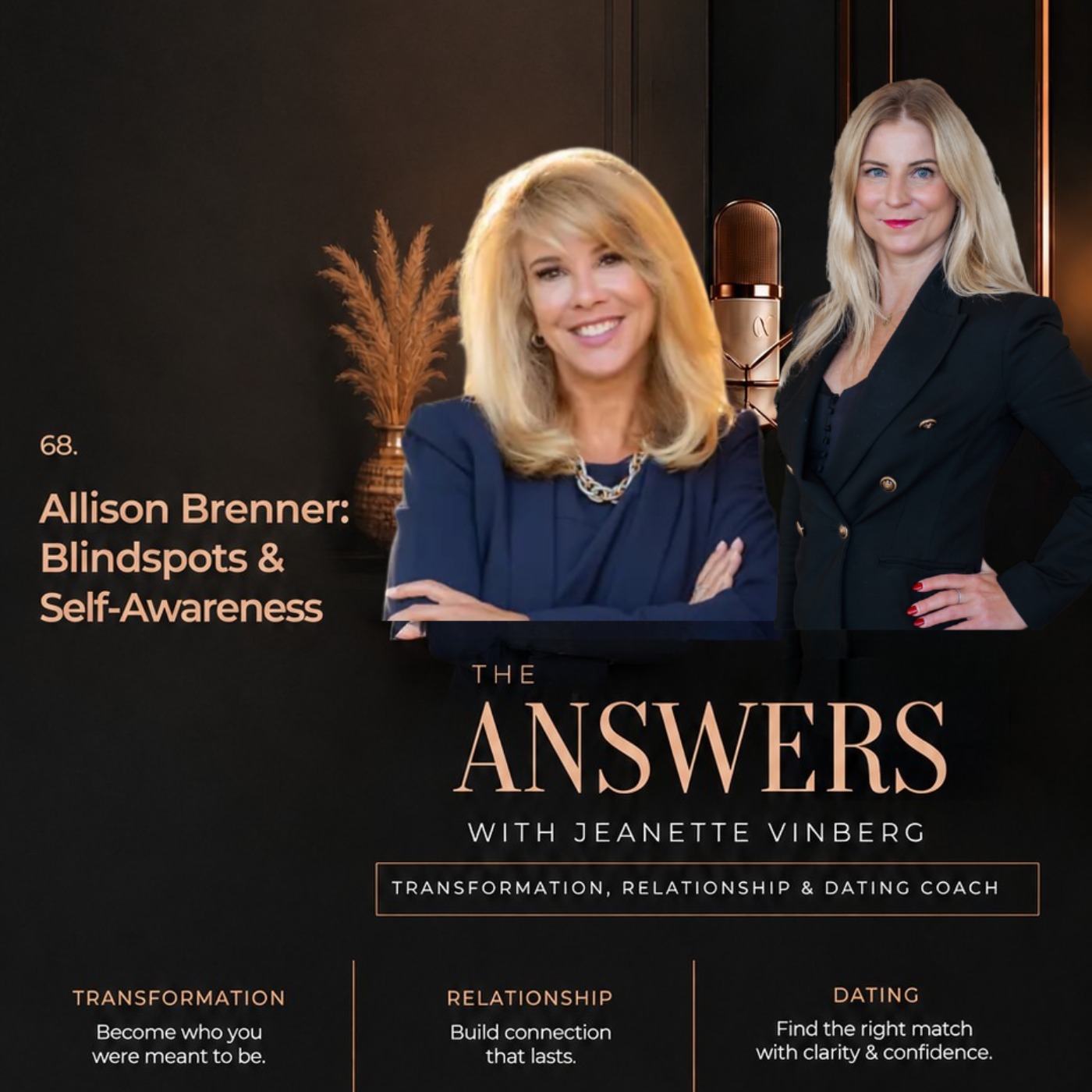 68. Allison K. Brenner – Blind Spots & Self Awareness episode artwork