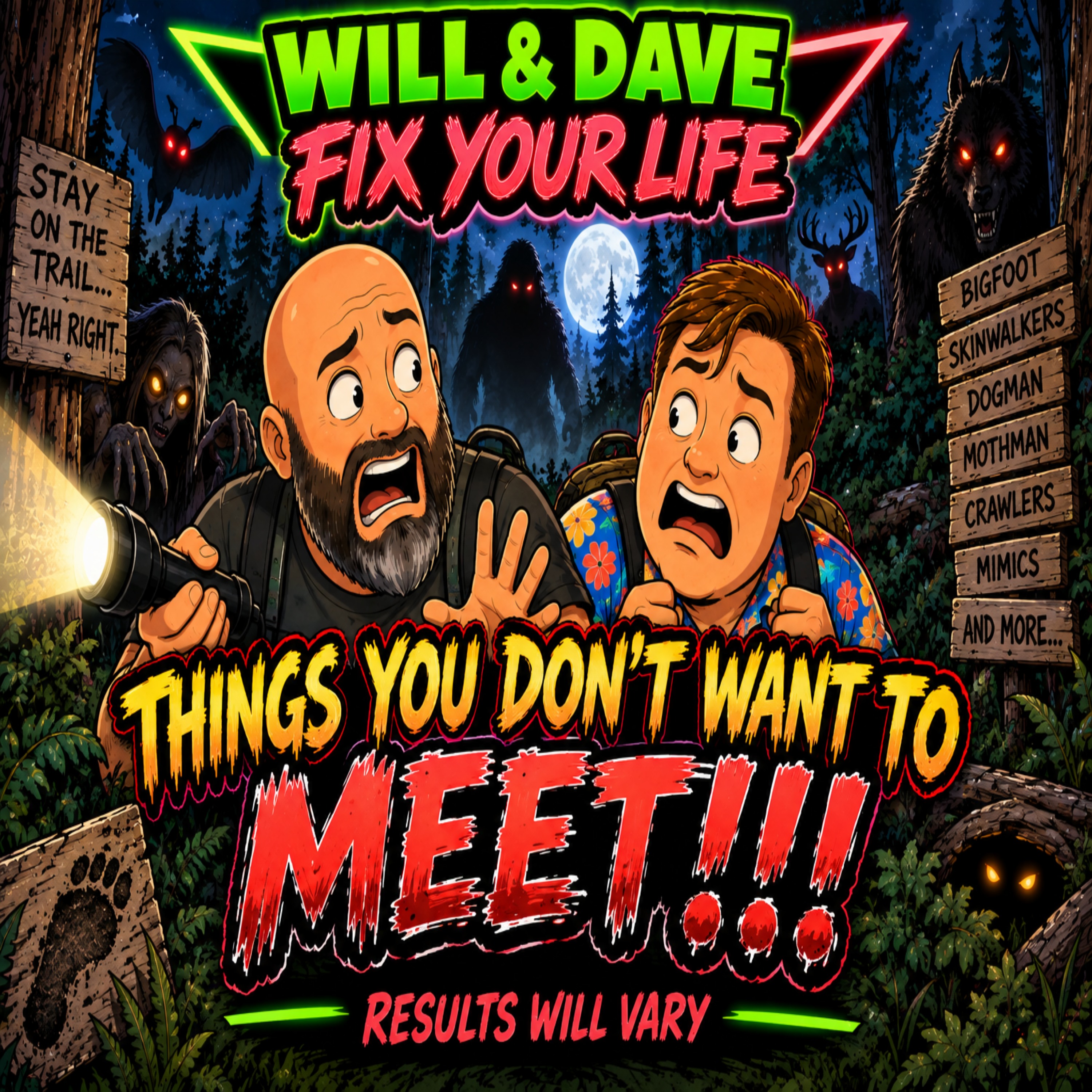 Things You Don't Want To Meet!!! episode artwork