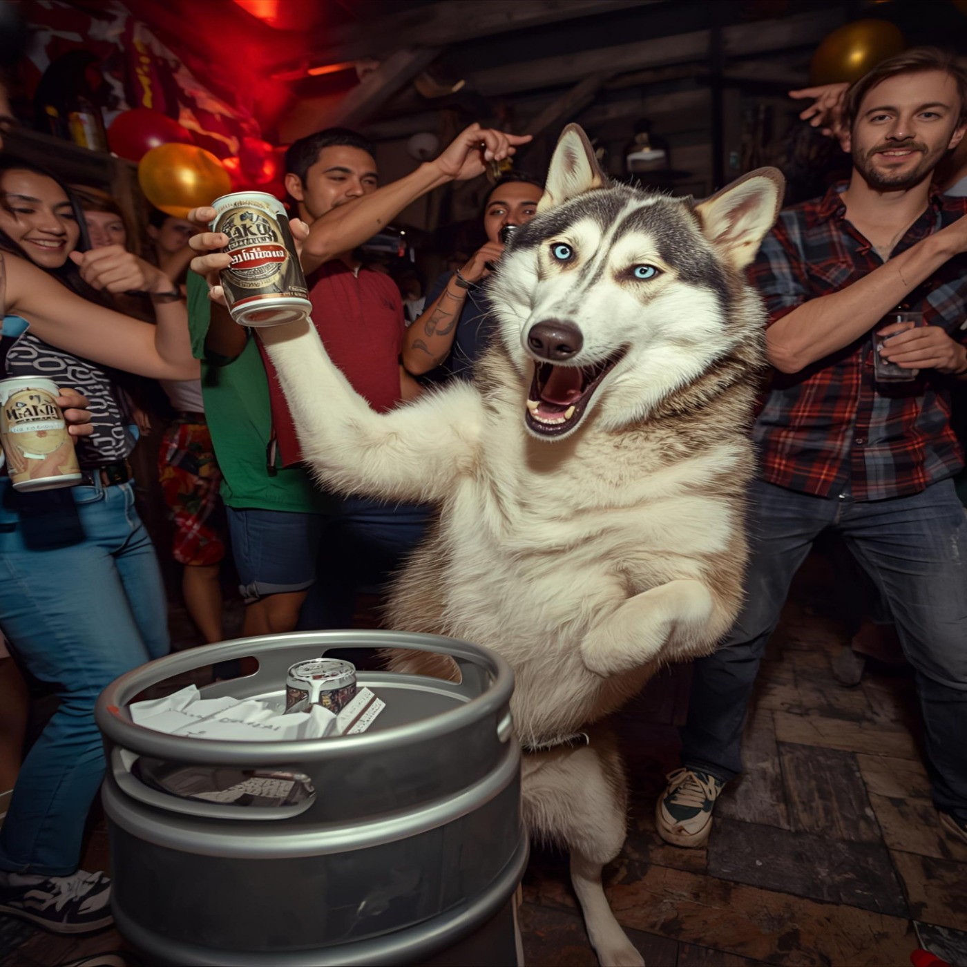 Fût de bière et chien loup episode artwork