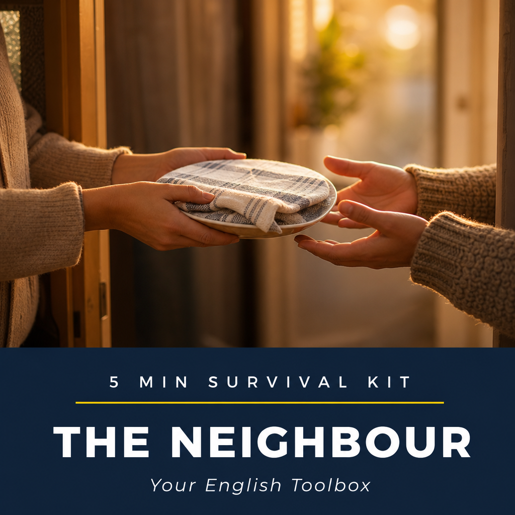 Survival Kit - The Neighbour: Essential English Phrases for Daily Routines and Real Connection episode artwork