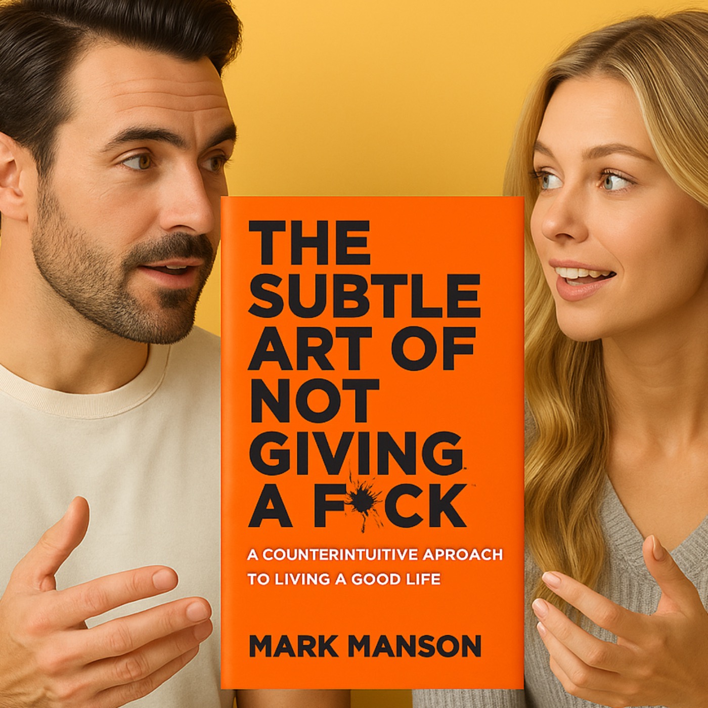 Slow Listening practice with a Best Seller "The Subtle Art of Not Giving a Fuck "  25 Minutes Book Summary.