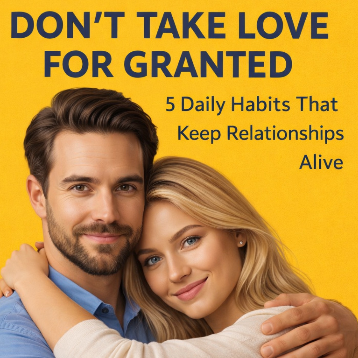 Don’t Take Love for Granted: 5 Daily Habits That Keep Relationships Alive