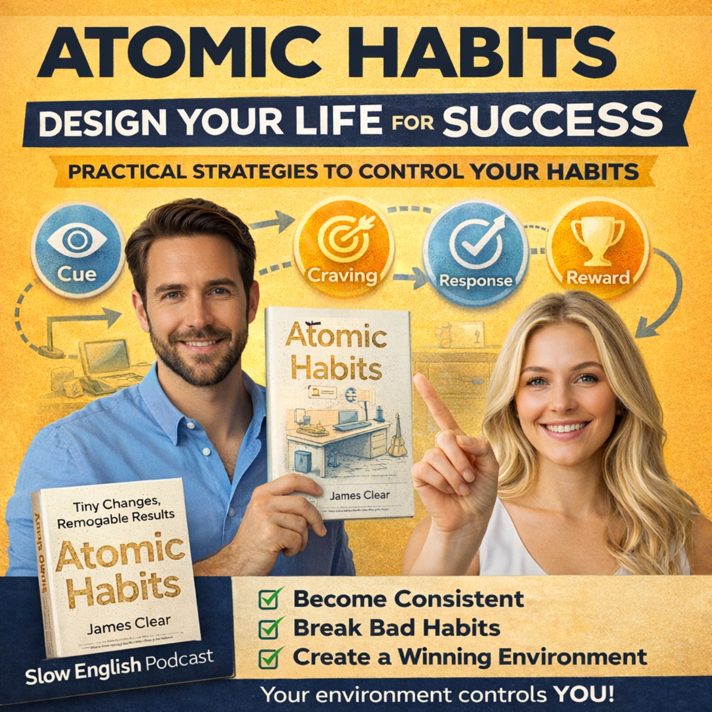 Atomic Habits Deep Dive (Part 2): Design Your Environment, Control Your Life episode artwork