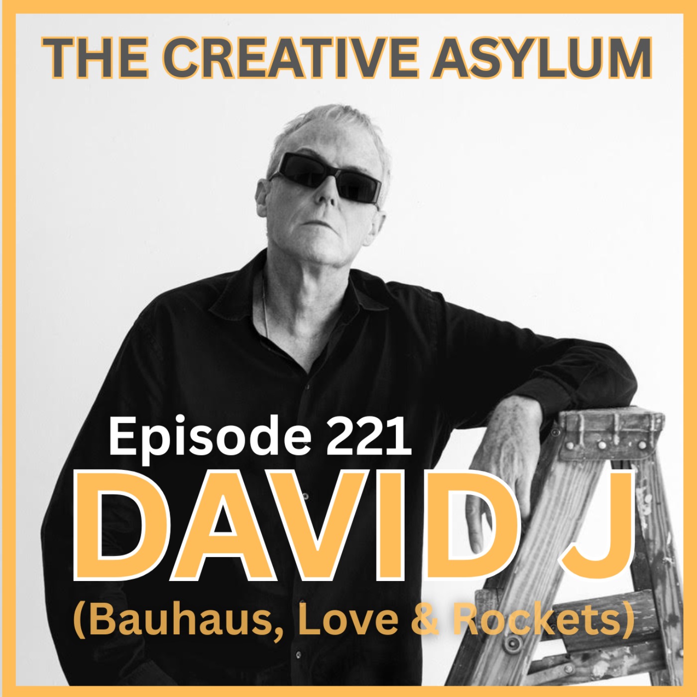 David J (Bauhaus, Love & Rockets) - EP221 - The Creative Asylum episode artwork