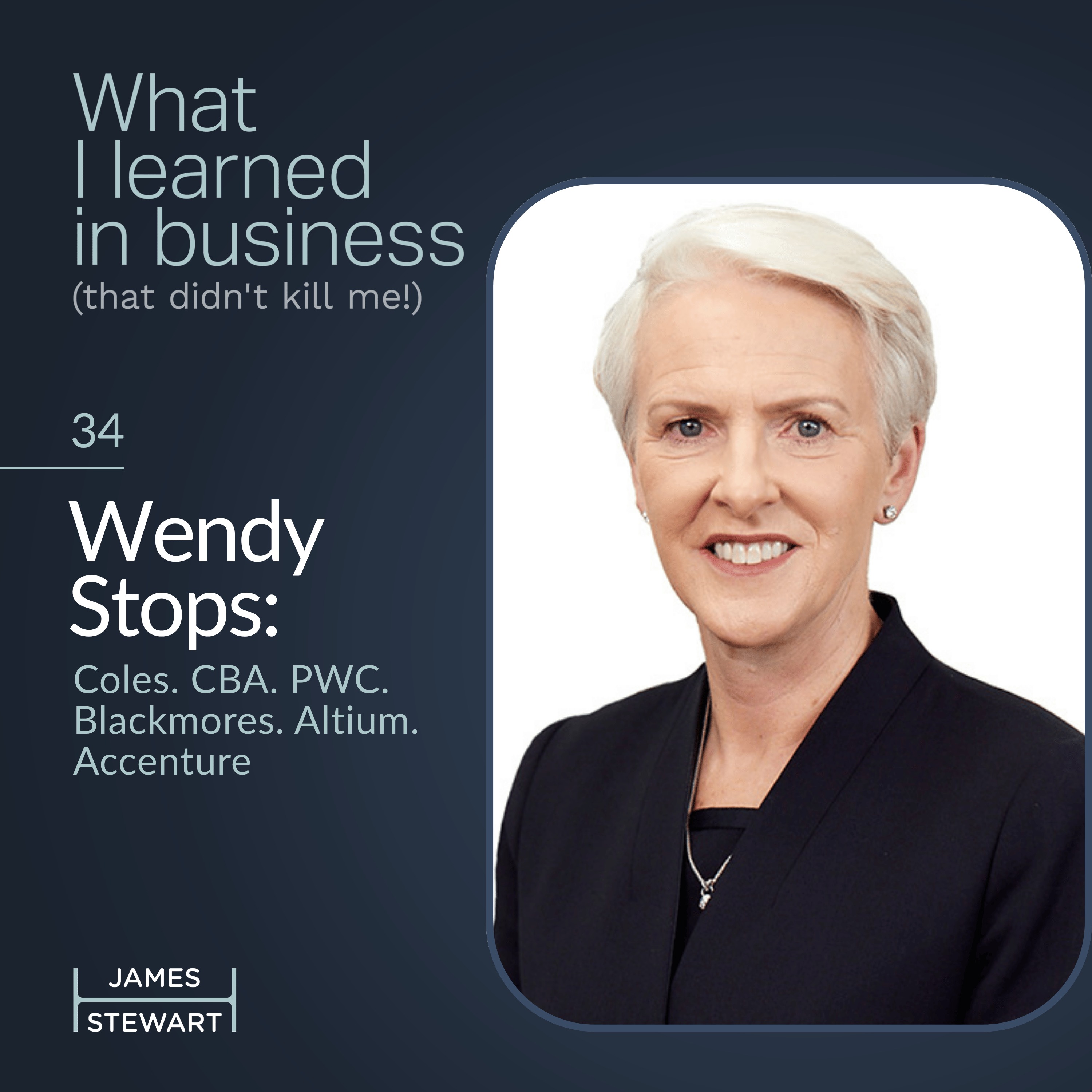 Wendy Stops: Coles. CBA. PWC. Blackmores. Altium. Accenture. episode artwork
