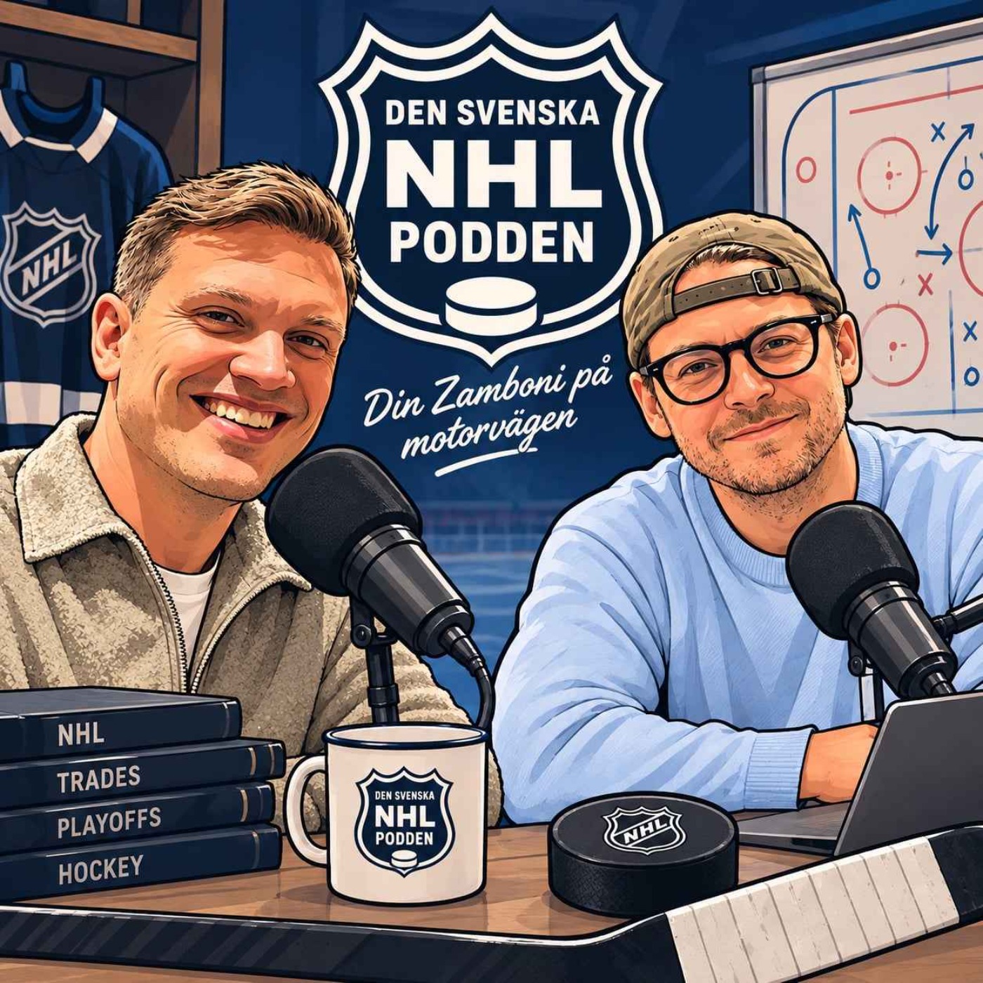 Artwork for Den svenska NHL-podden